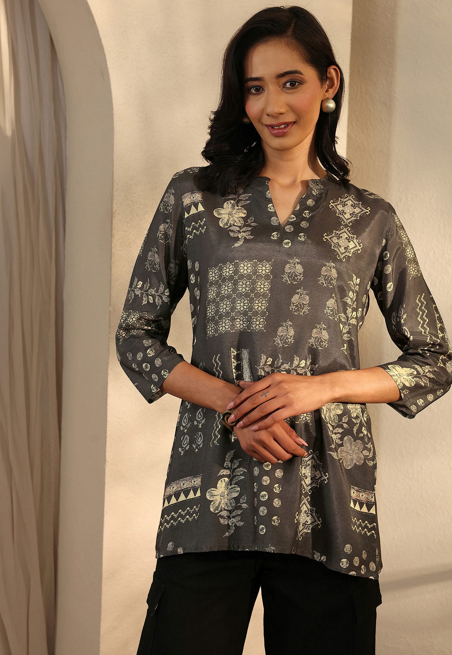 LIBAS Ethnic Motif Kurti-image-5