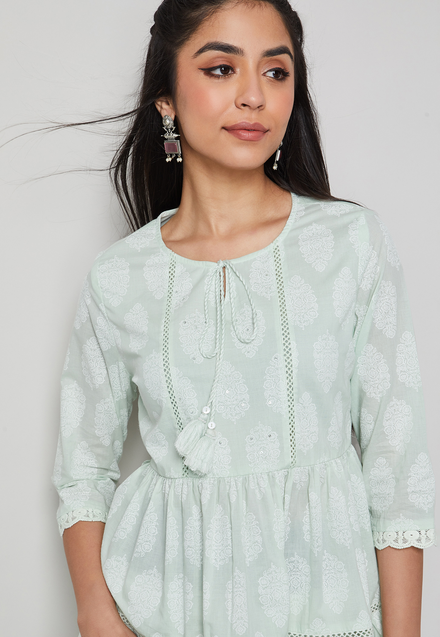 MELANGE Ethnic Motif Tunic-picture-34