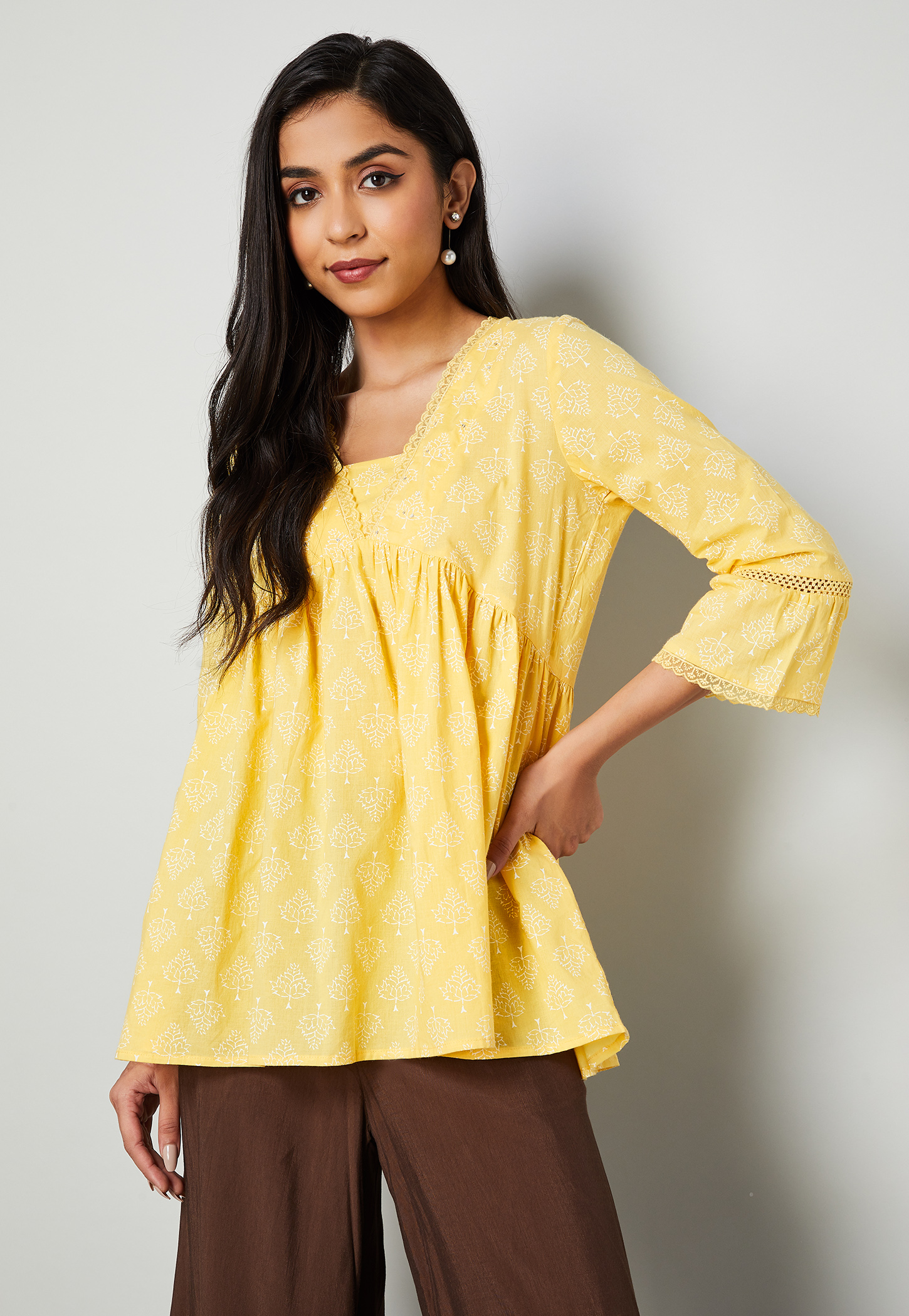 MELANGE Ethnic Motif Print Tunic-picture-18