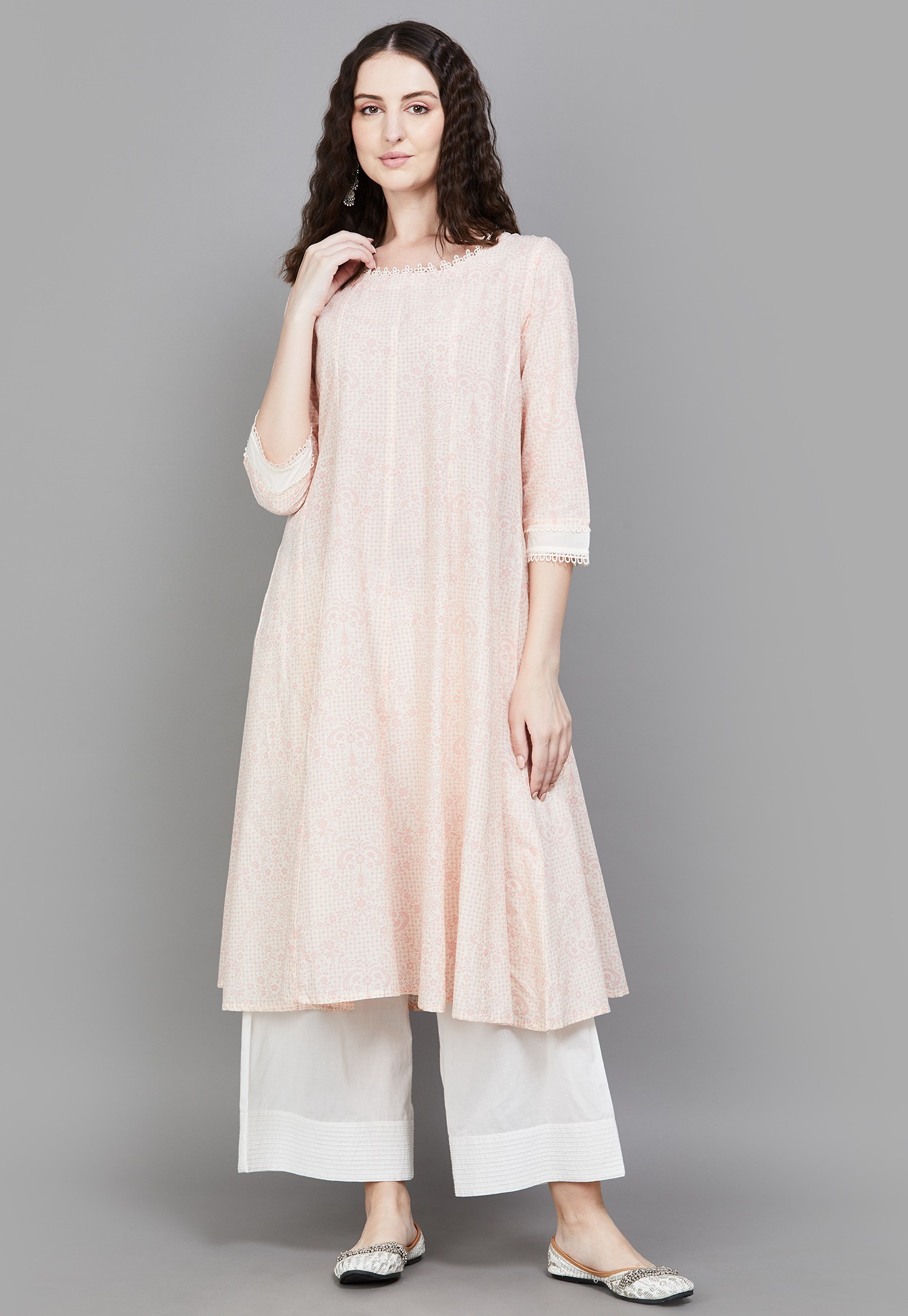 W Printed Anarkali Kurta-image-30