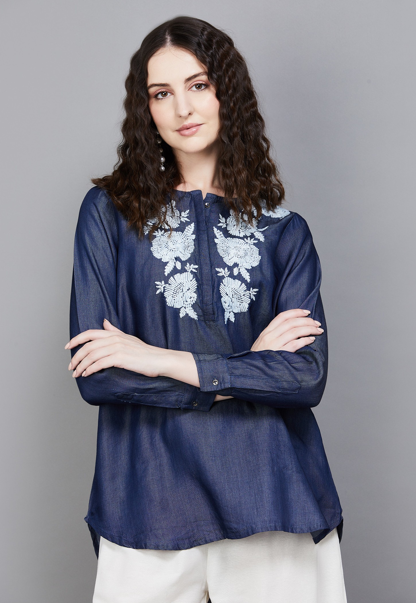 W Embroidered Tunic-image-18