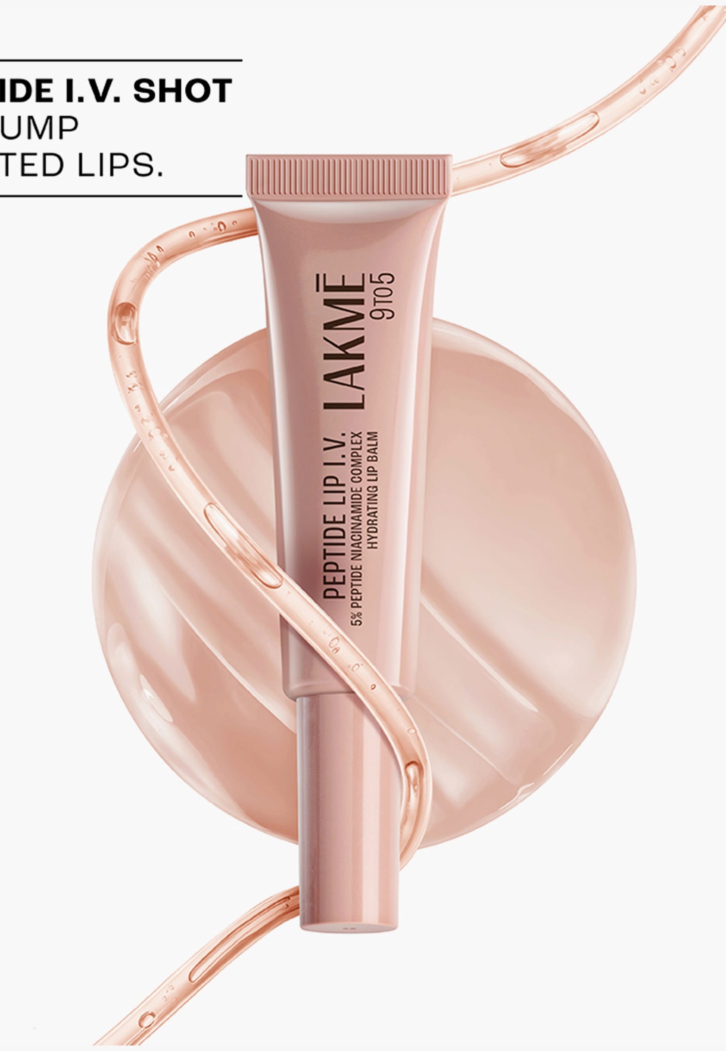 LAKME Peptide I.V. Hydrating Lip Balm - Overnight Achiever - 10g-picture-35