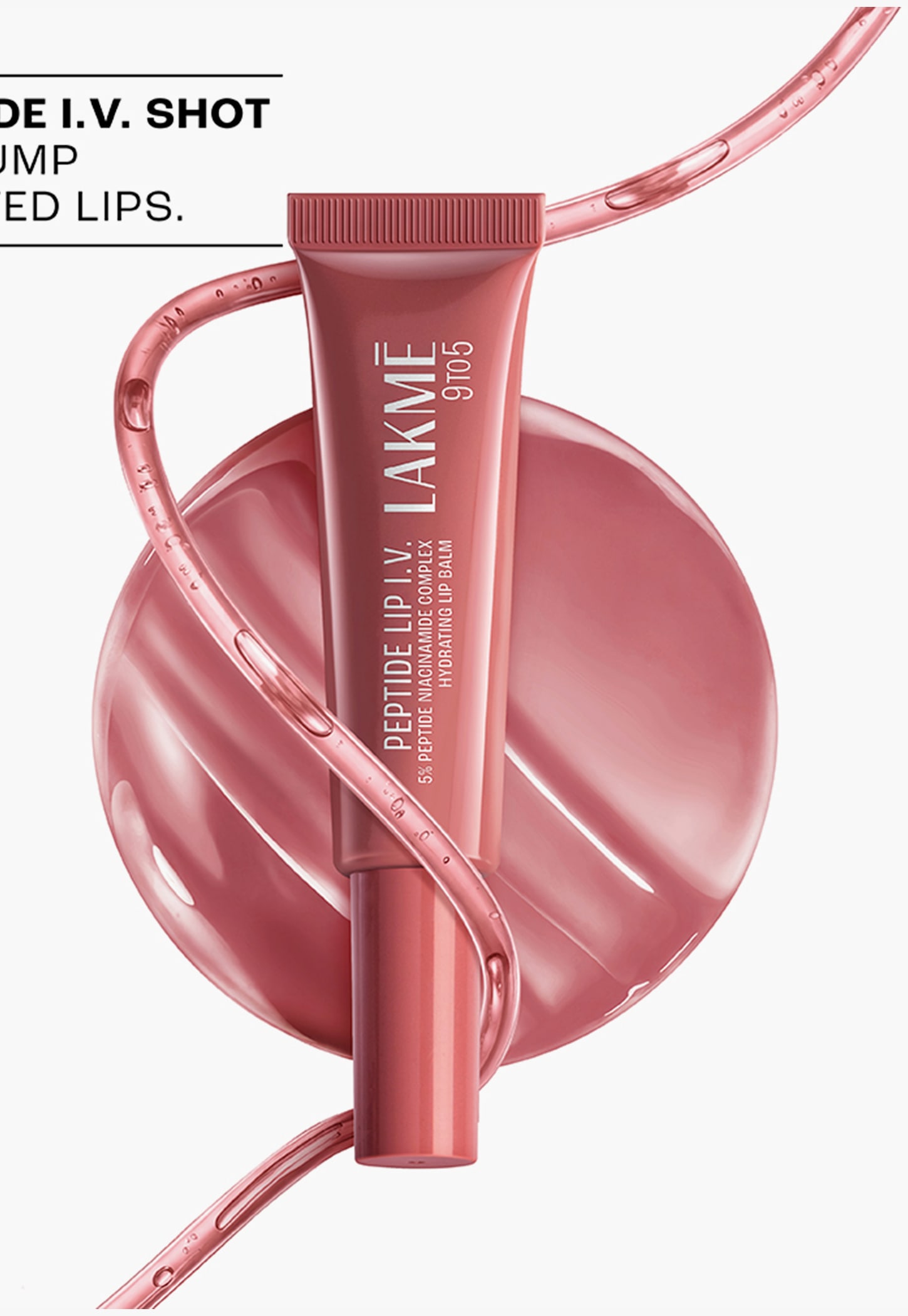 LAKME 9To5 Peptide Lip IV Hydrating Lip Balm - Bare Minimum Hydration - 10g-picture-24