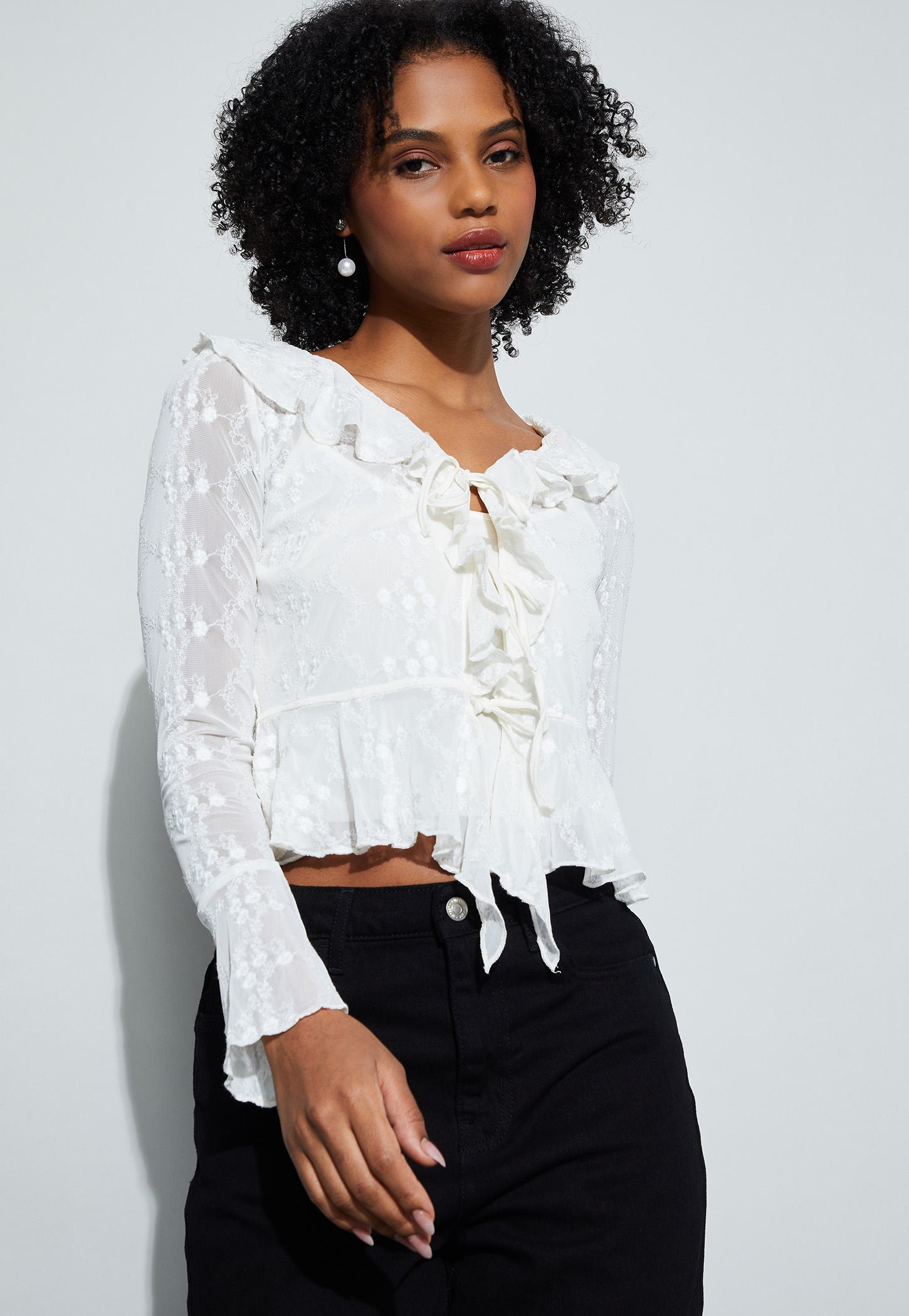 GINGER Lace Top with Camisole-picture-24