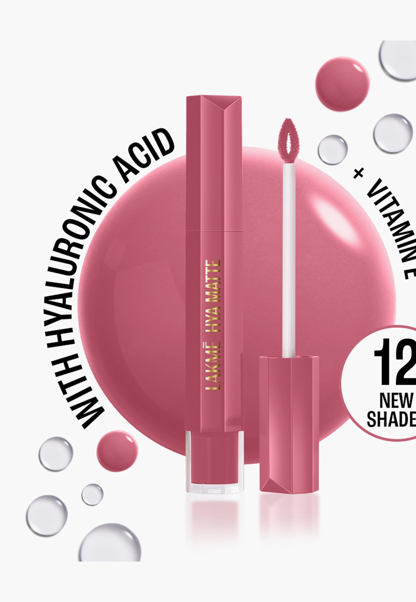 LAKME 9to5 Hya Matte Liquid Lipstick - Werk Mauve - 5.3ml-picture-52
