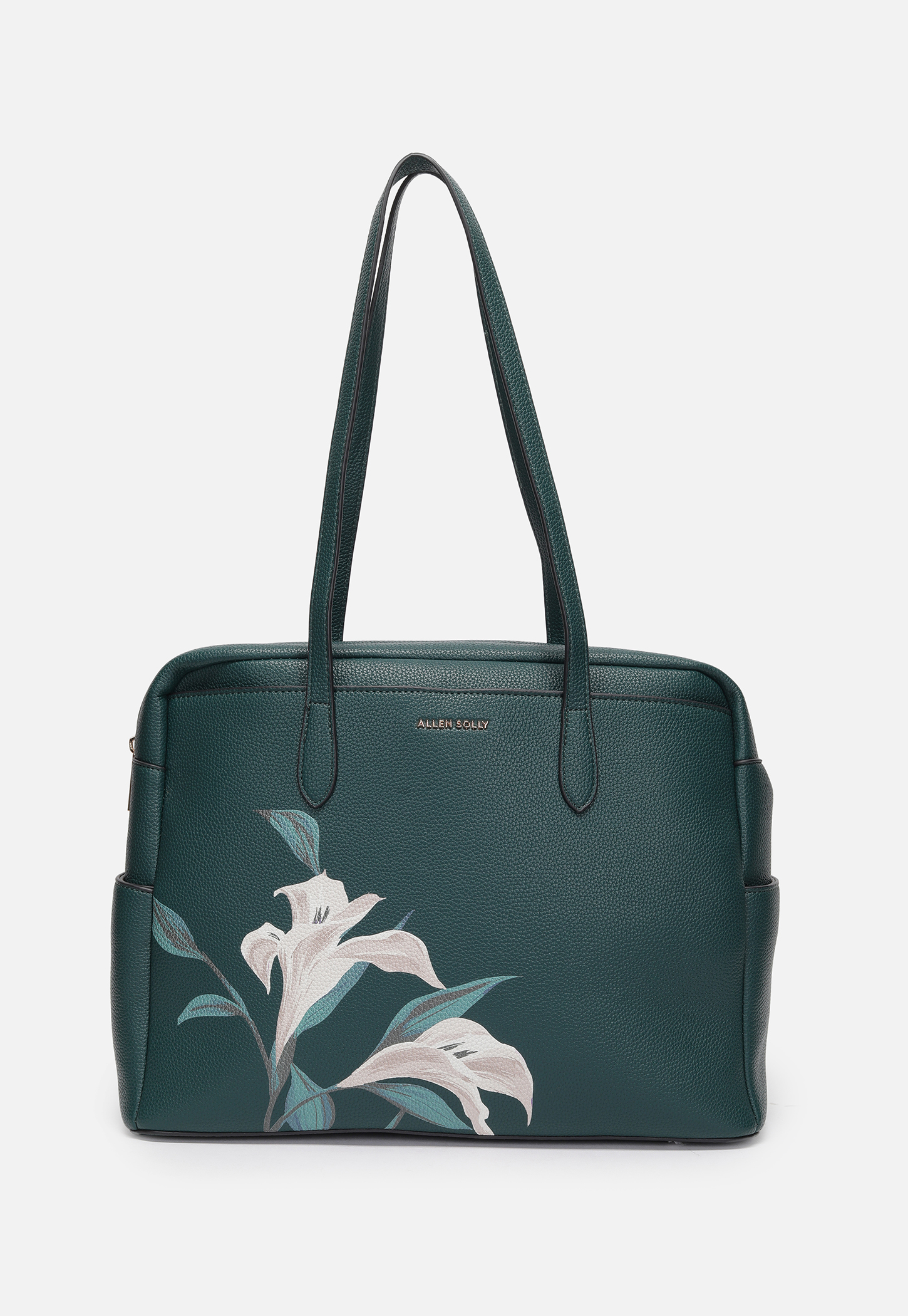 ALLEN SOLLY Floral Print Laptop Bag-picture-35