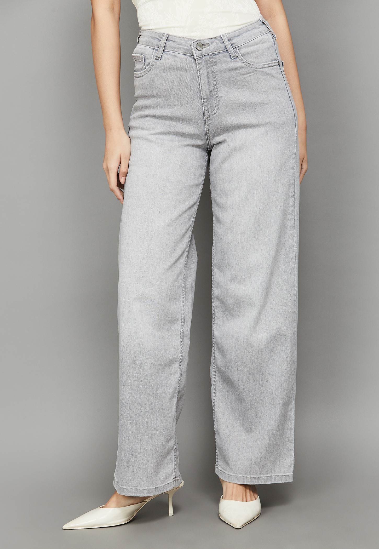 KRAUS Washed Wide Leg Jeans-picture-17