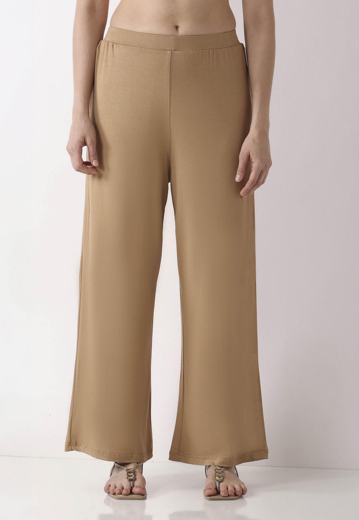 BIBA Solid Palazzos-picture-23