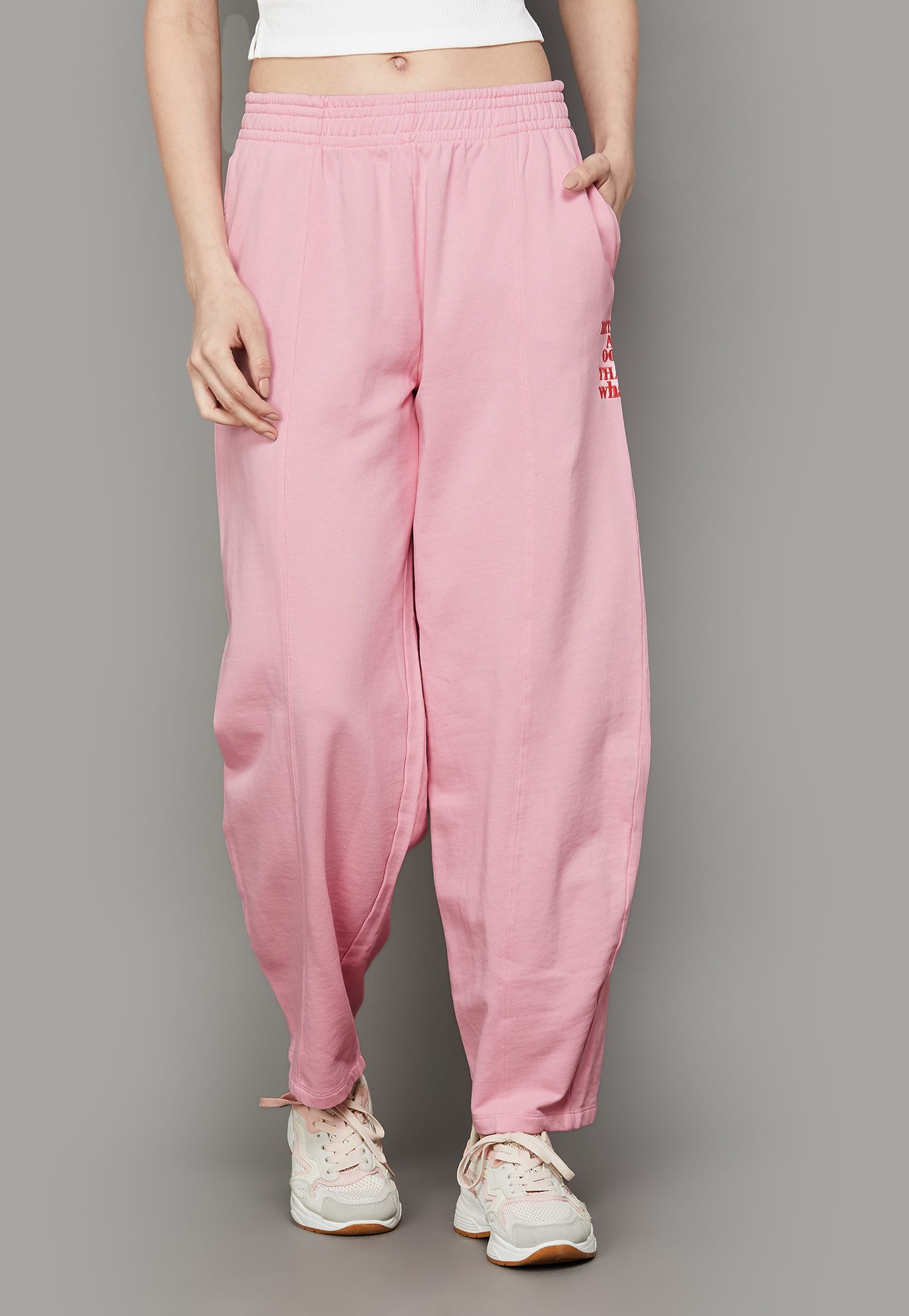ONLY embroidered Track Pants-picture-51