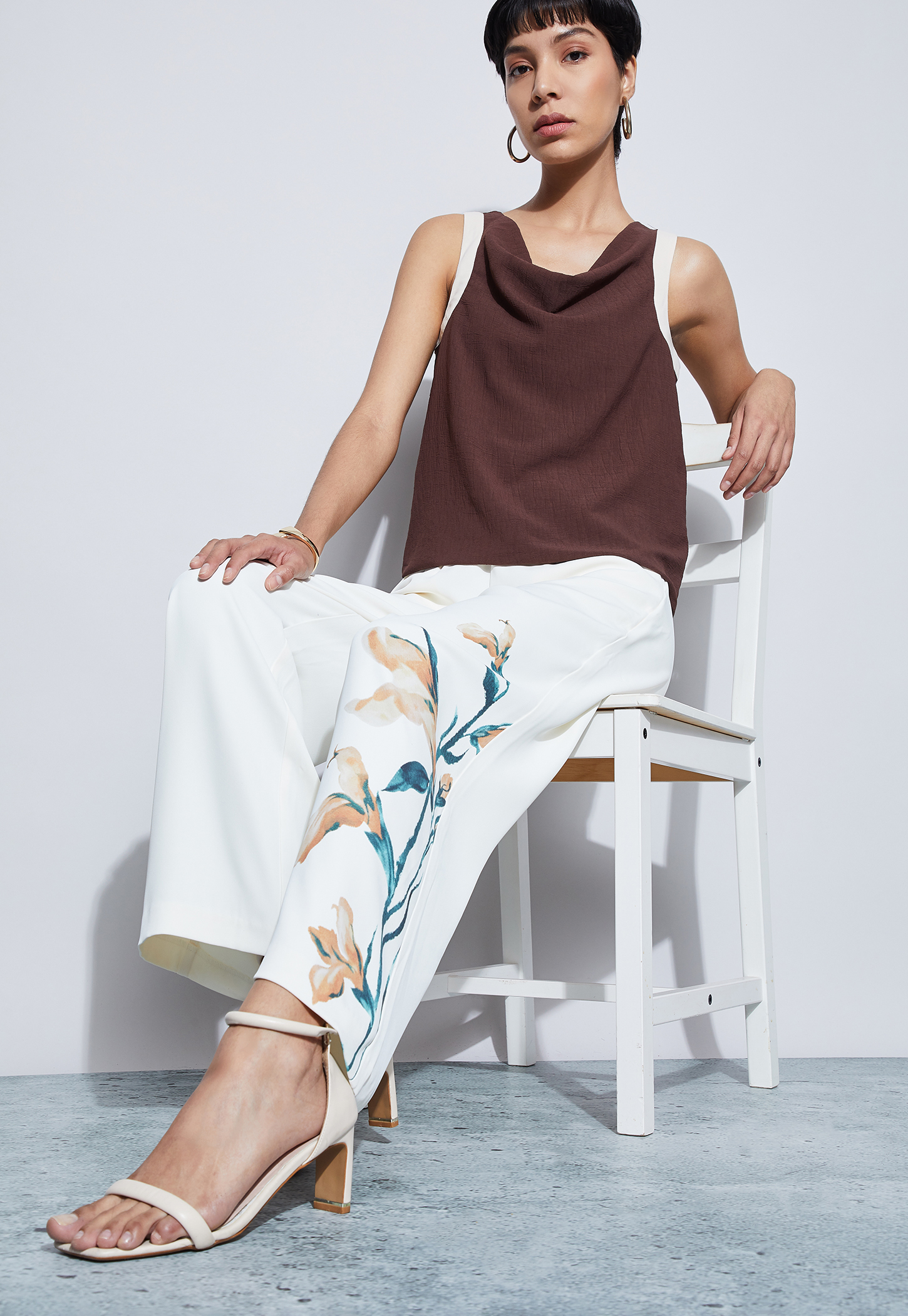 CODE Printed Trousers-picture-28