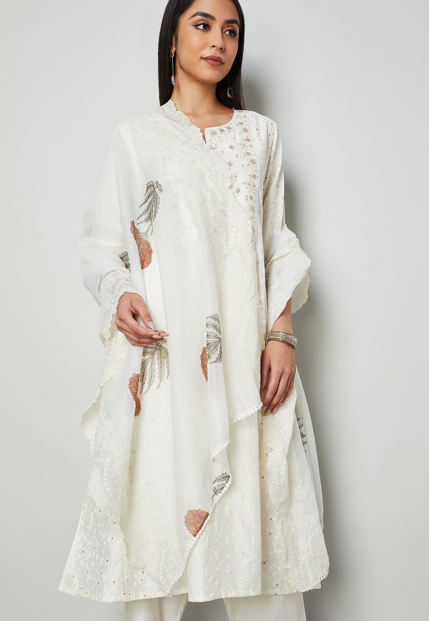 MELANGE Printed Dupatta-image-33