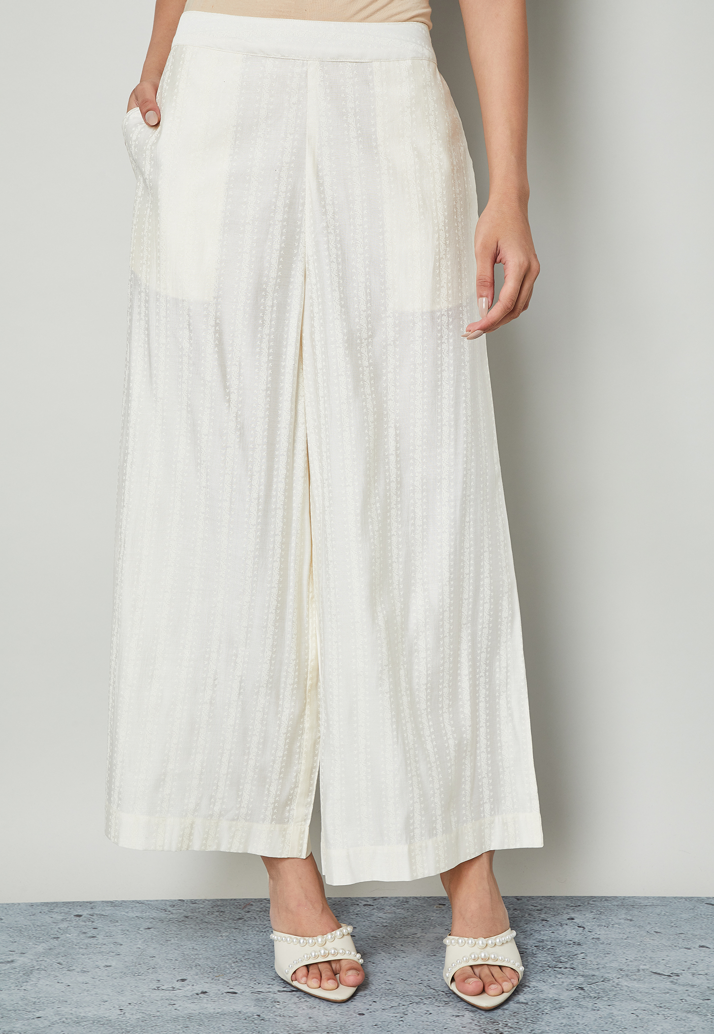 MELANGE Printed Palazzos-picture-26