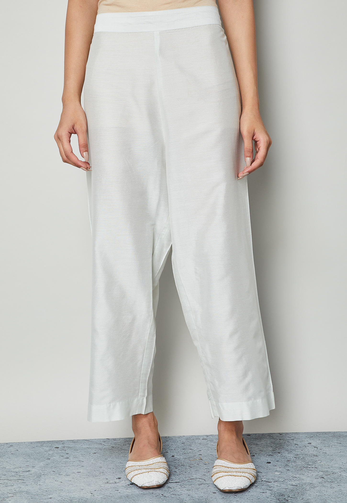 MELANGE Solid Palazzos-picture-38