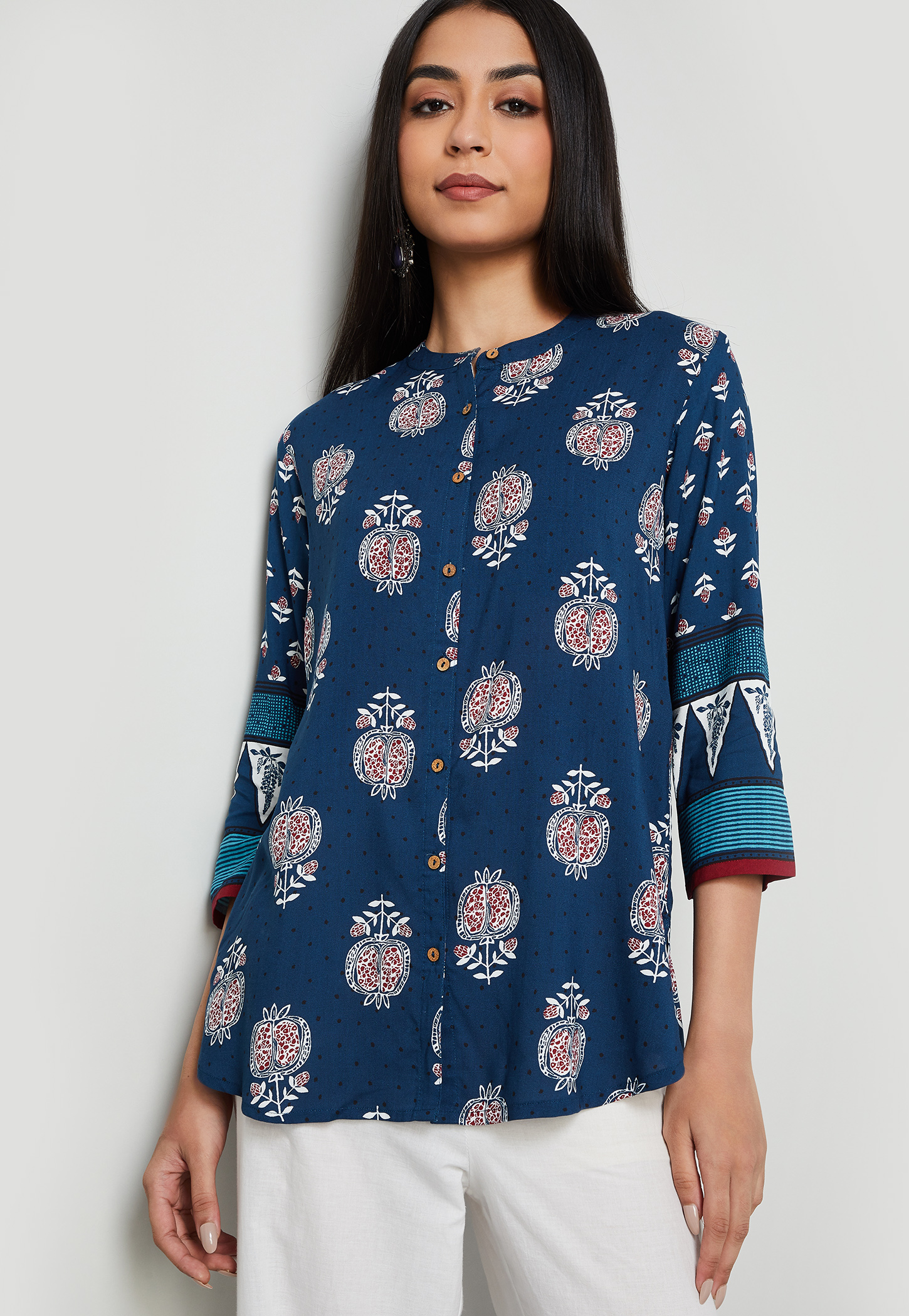MELANGE Ethnic Motif Tunic-picture-27