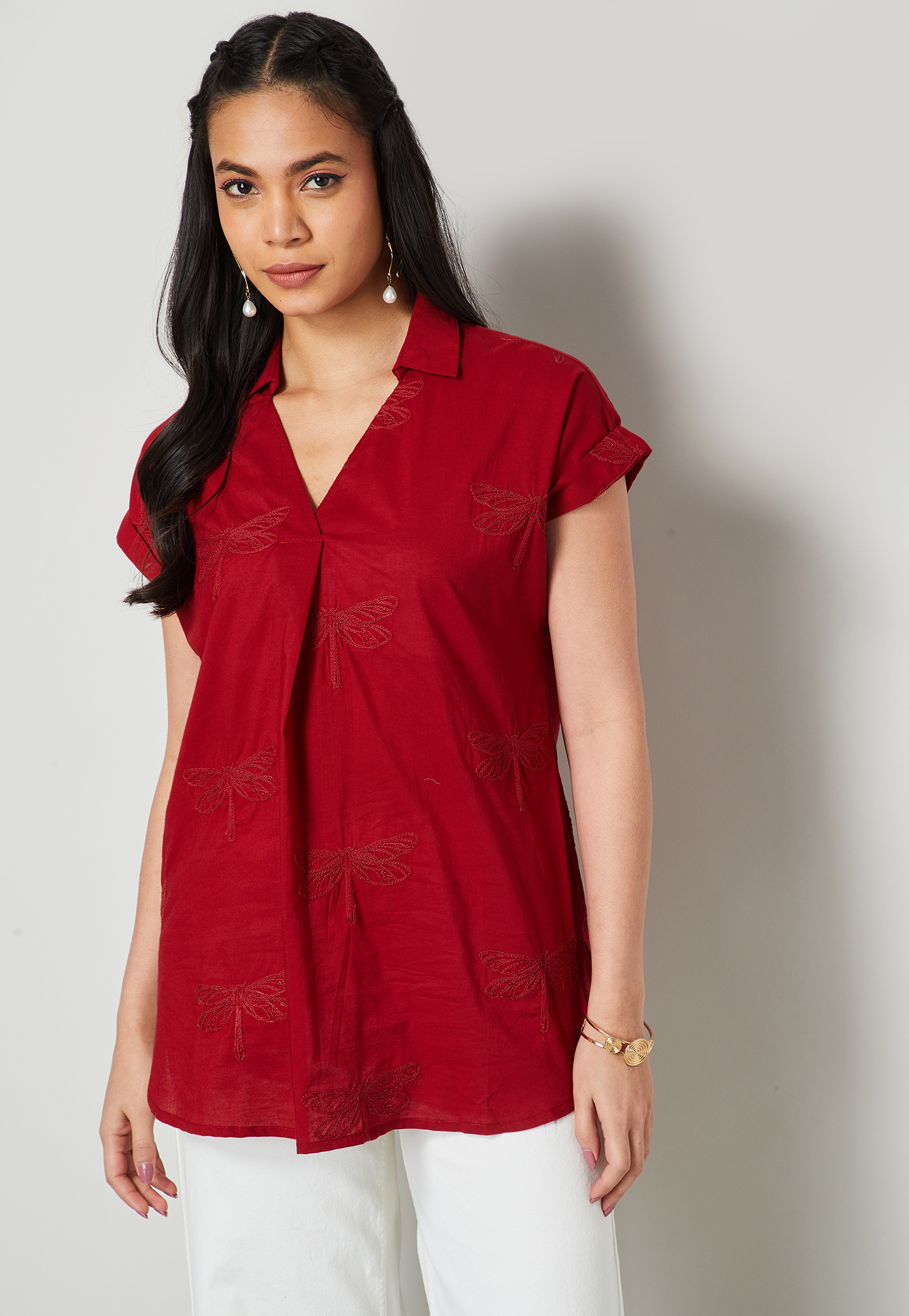 MELANGE Embroidered Tunic-picture-53