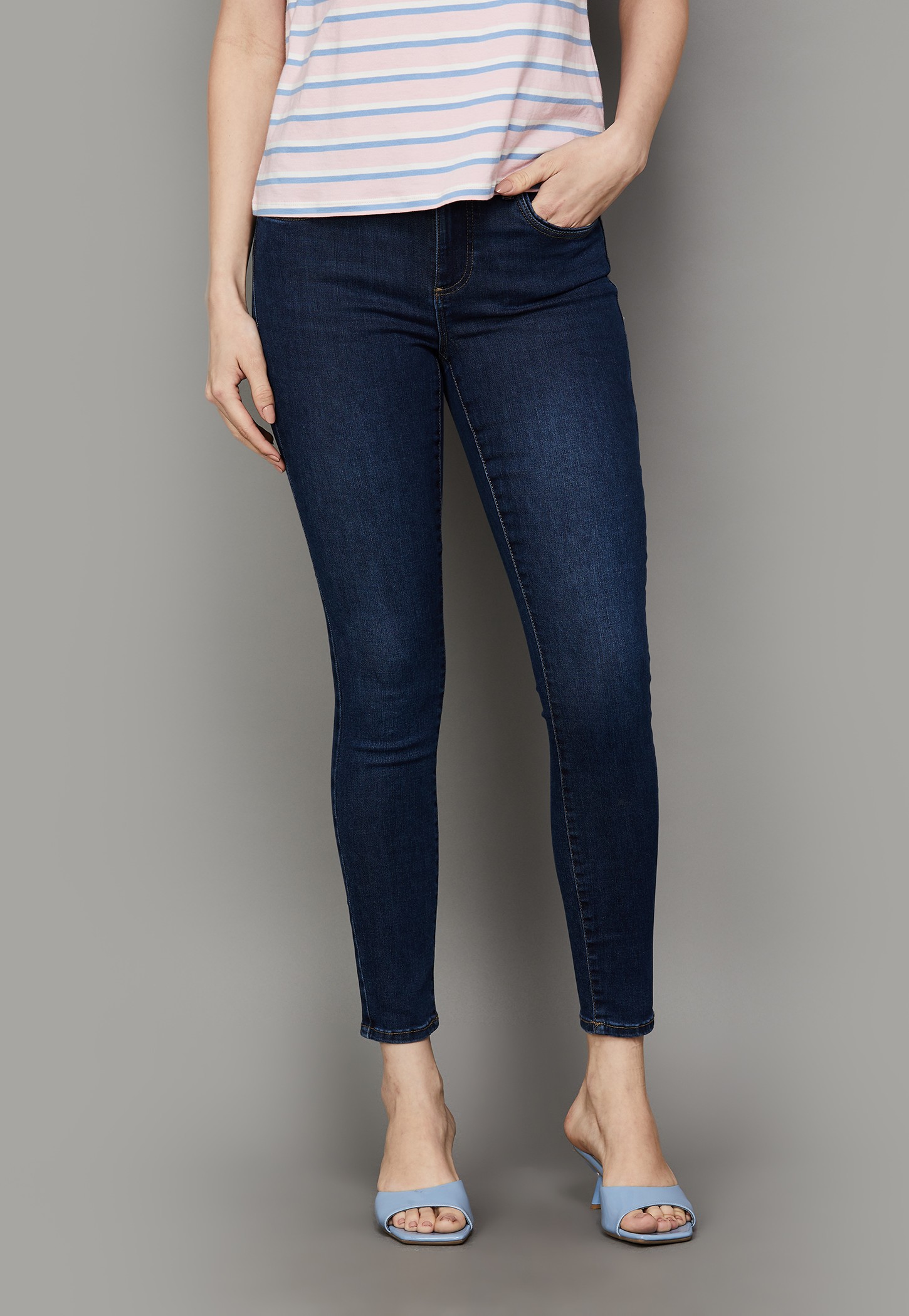 ONLY Solid Skinny Fit Jeans-picture-17