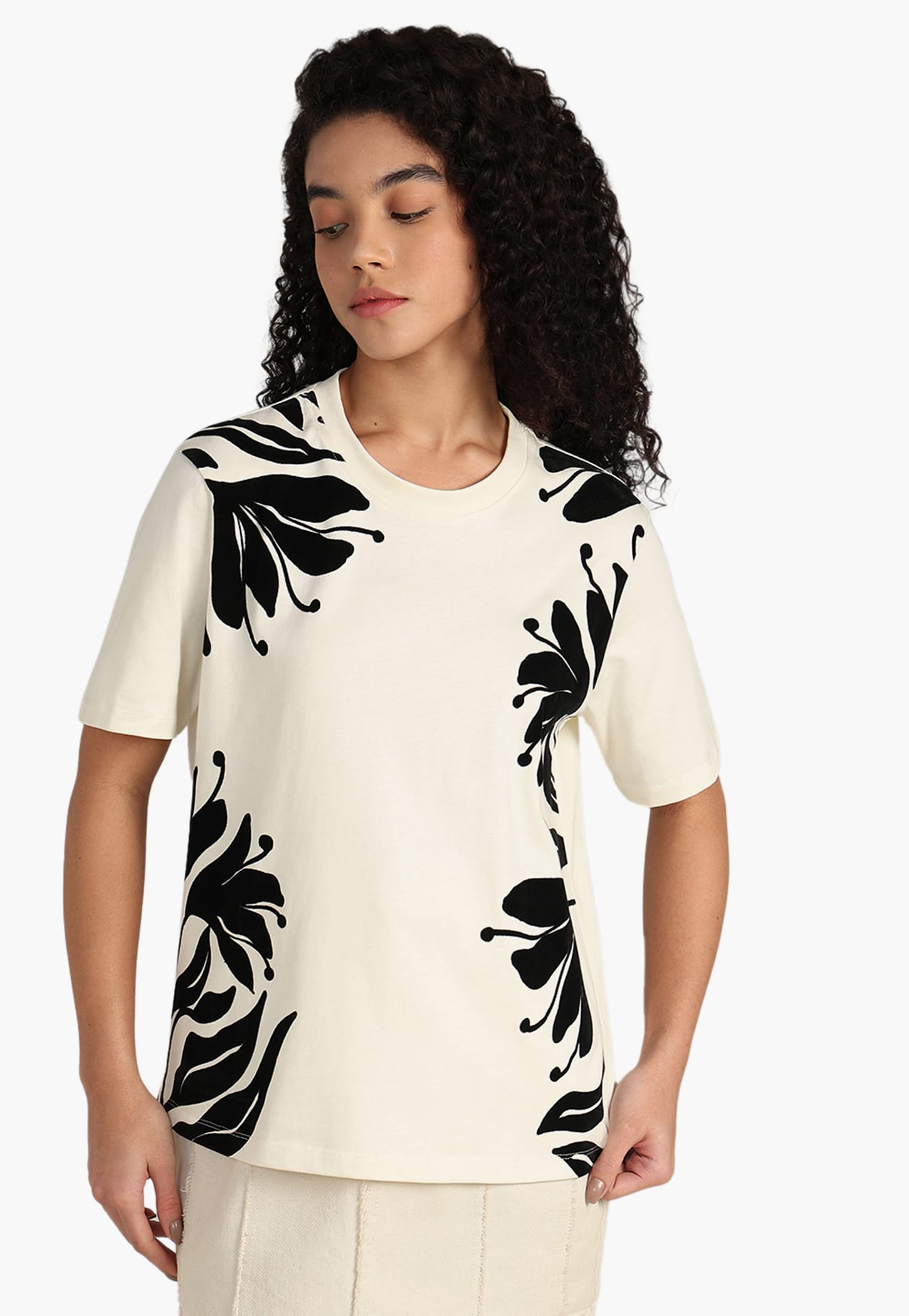 VERO MODA Floral Print T-shirt-picture-36