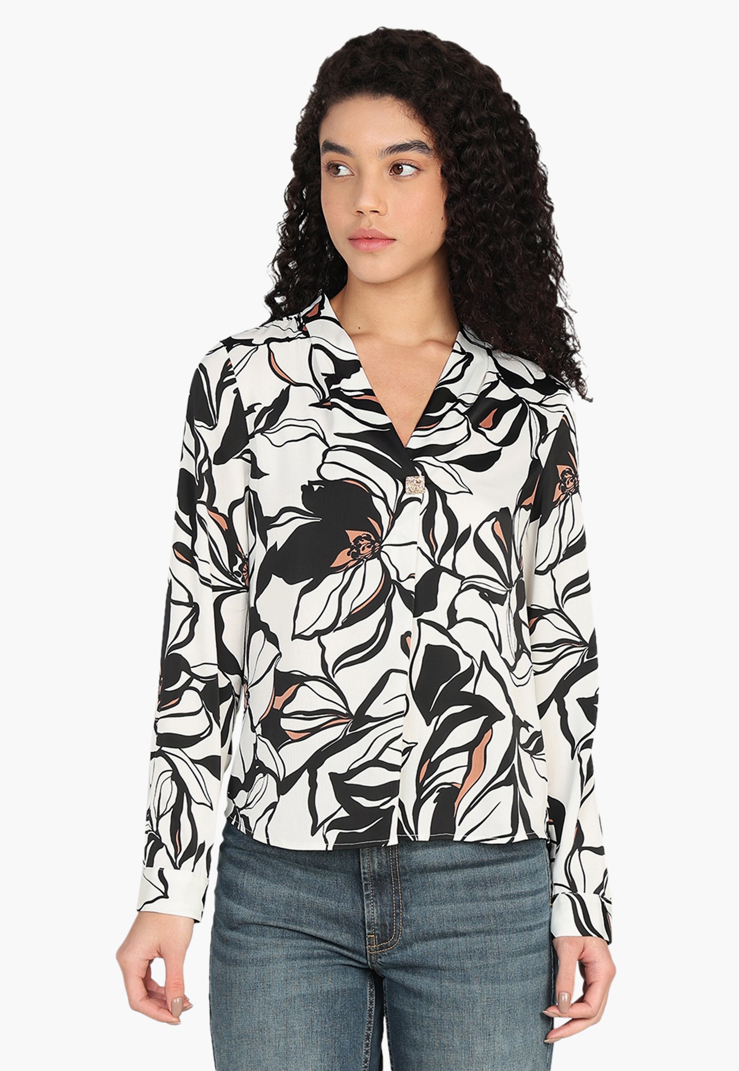 VERO MODA Floral Print Top-picture-49