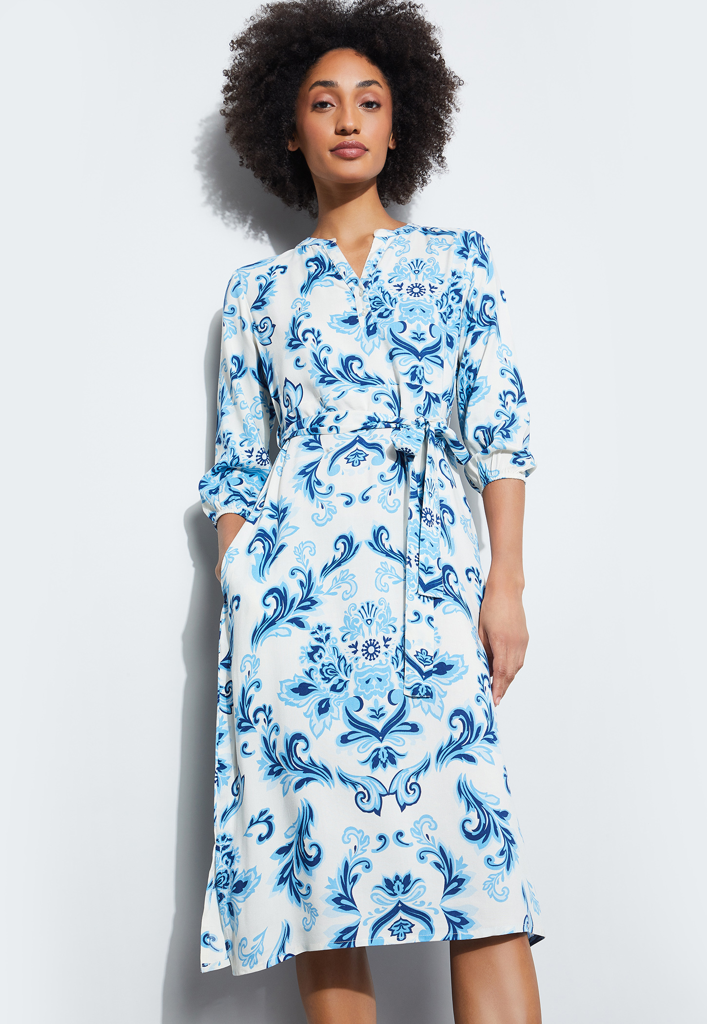FAME FOREVER Printed Midi Dress-picture-30