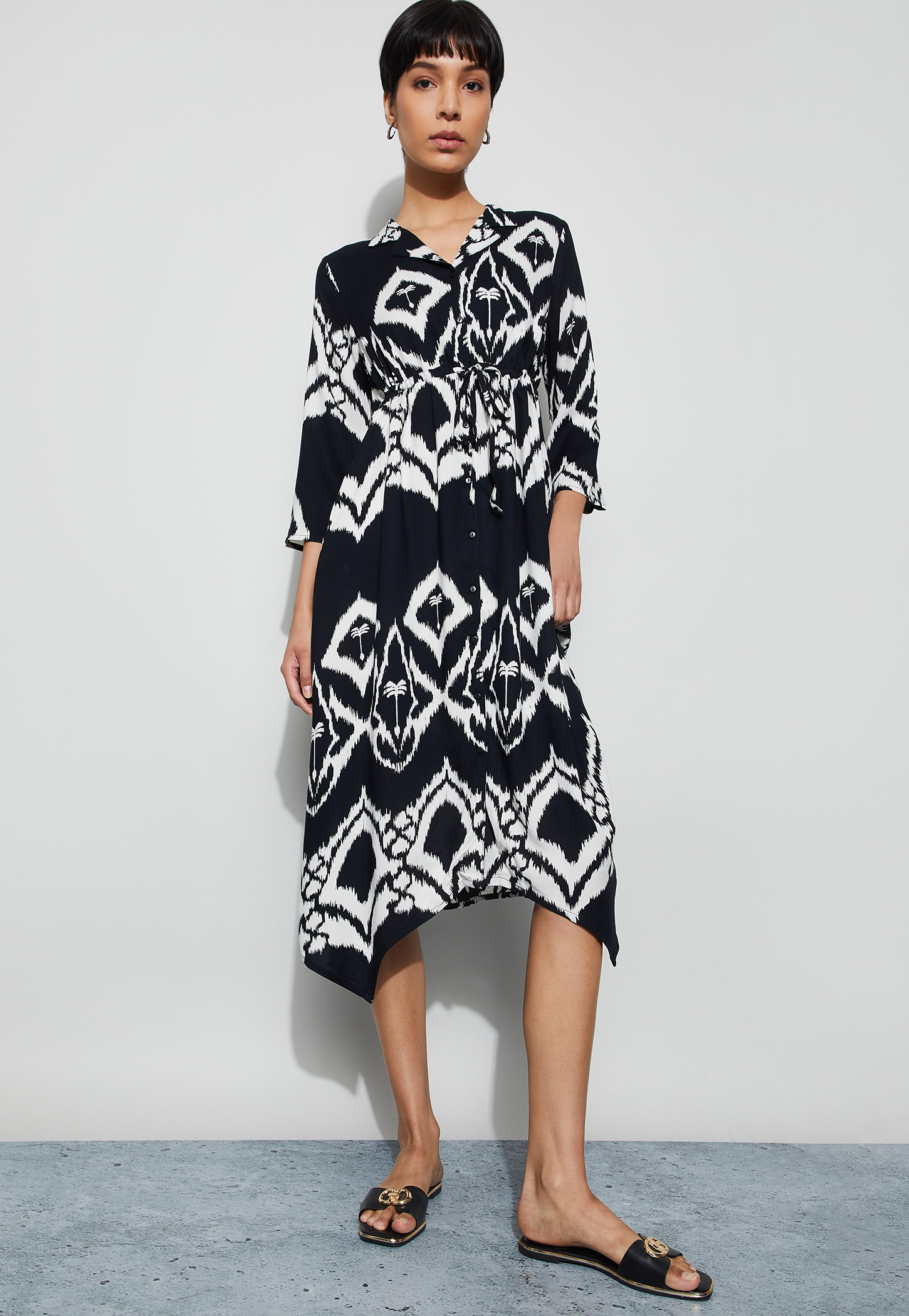 FAME FOREVER Printed Midi Dress-picture-26