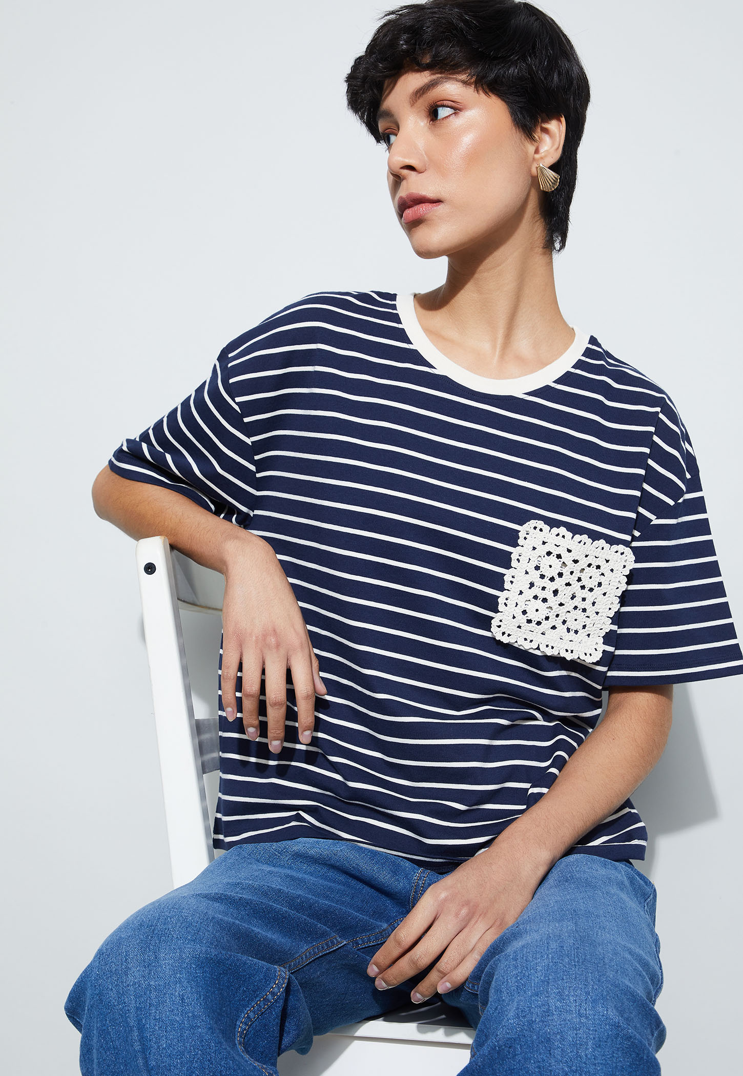 FAME FOREVER Striped T-shirt-picture-23
