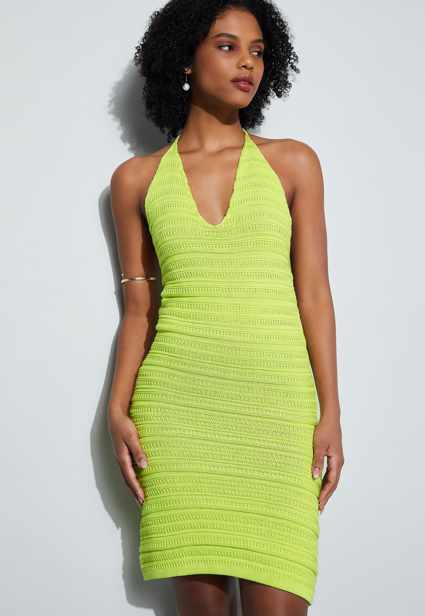 GINGER Knitted Bodycon Dress-picture-46