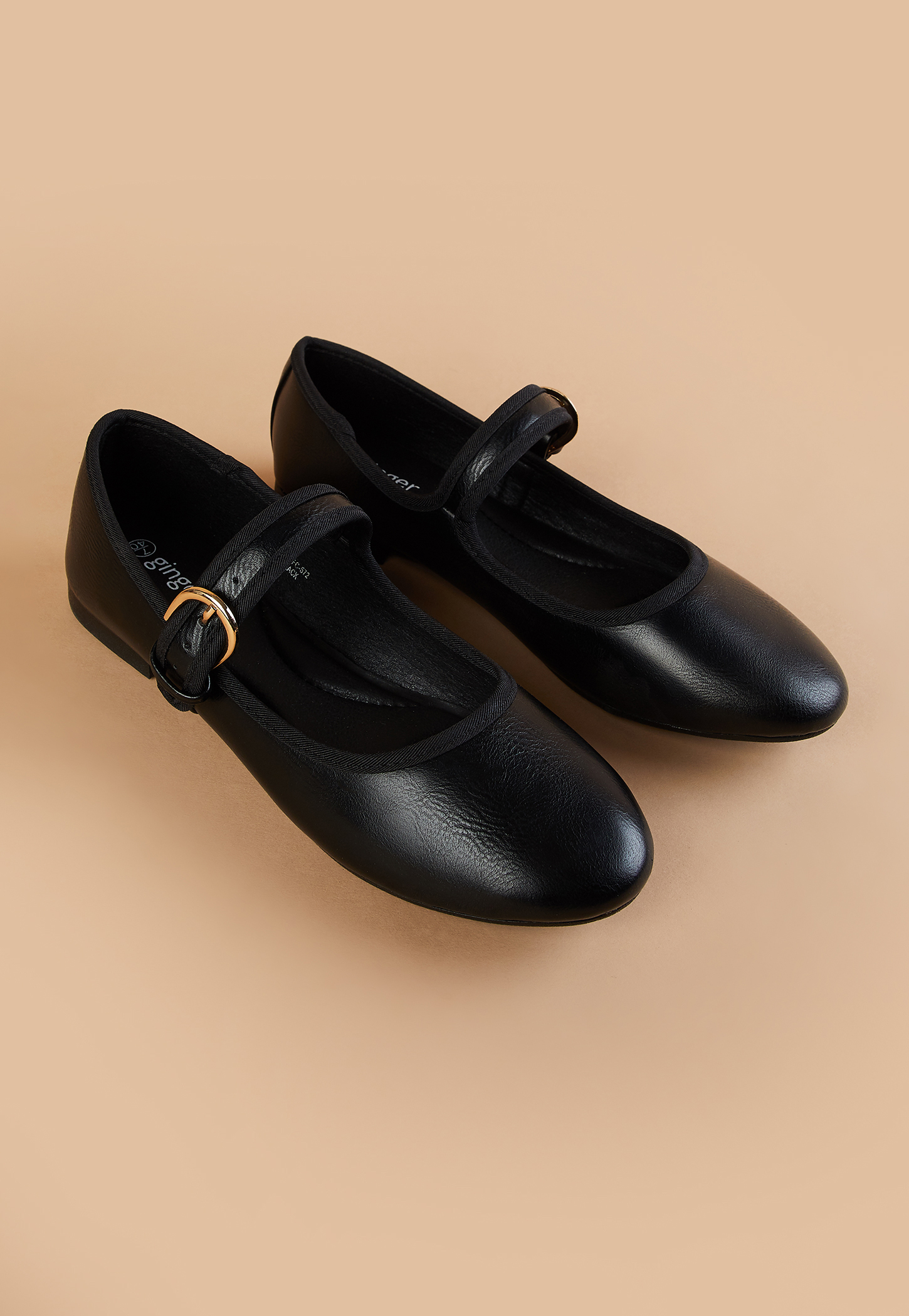 GINGER Textured Design Ballerinas-picture-26