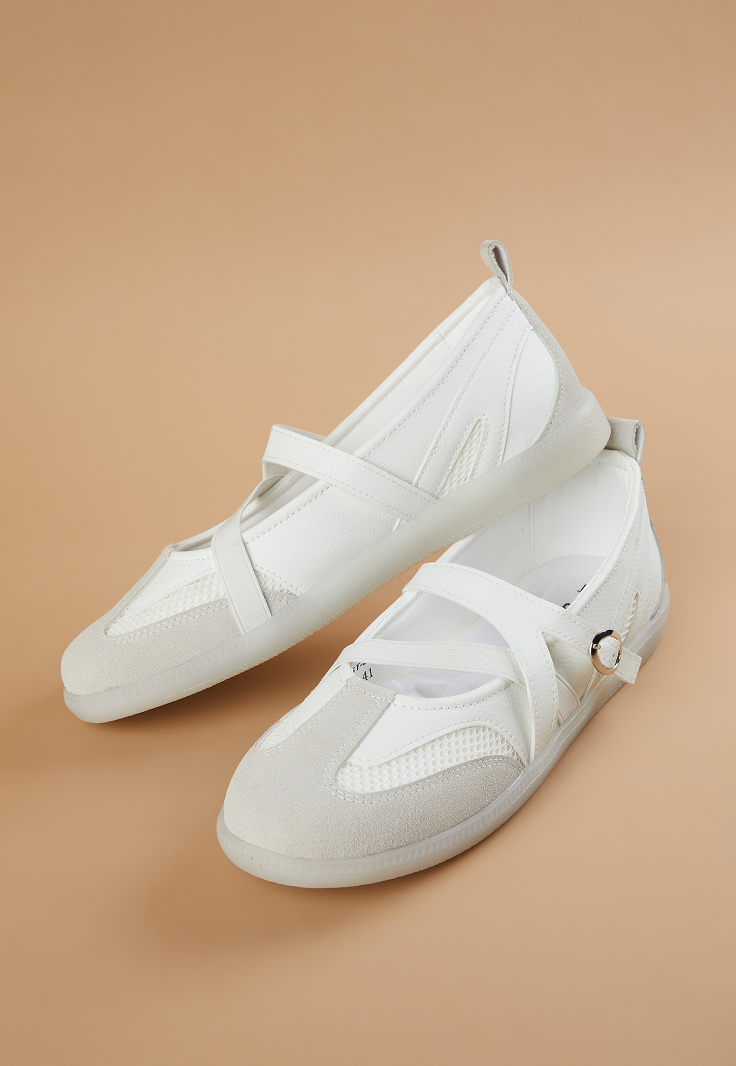 GINGER Panelled Ballerinas-picture-17