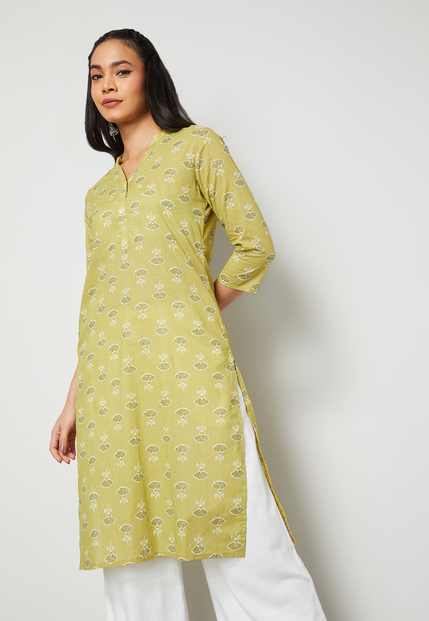 MELANGE Ethnic Motif Straight Kurta-picture-55
