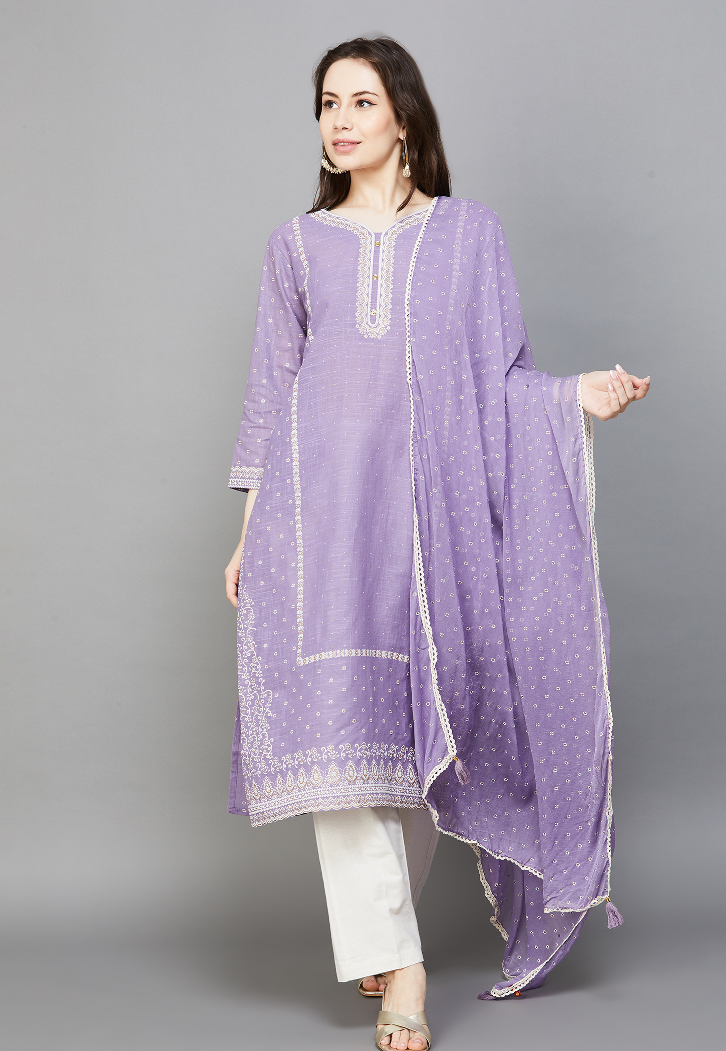 SPAN Embroidered Dupatta-picture-19