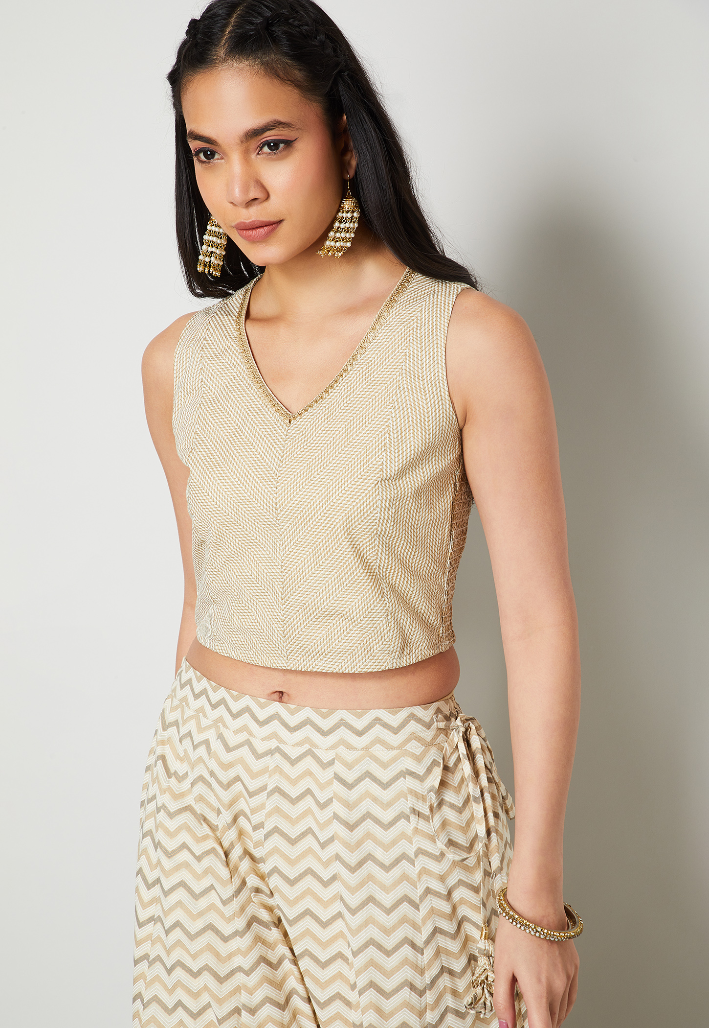 MELANGE Printed Top-picture-43