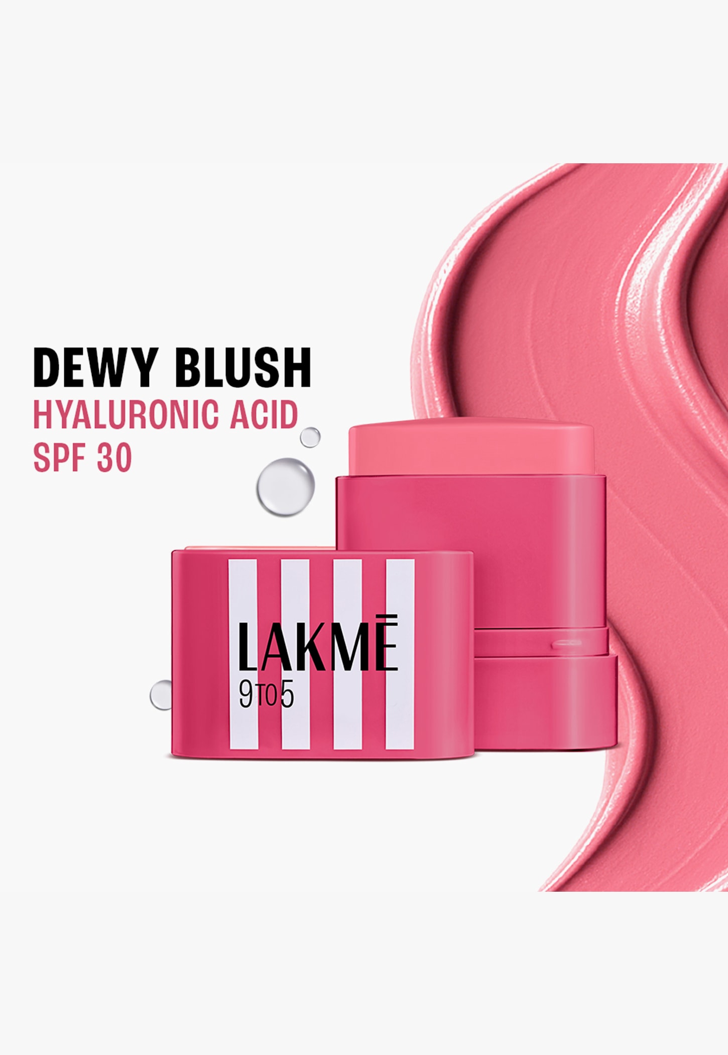 LAKME 9to5 Hya Matte Beach Edit Blush - Sunset Rose - 8.6g-picture-29