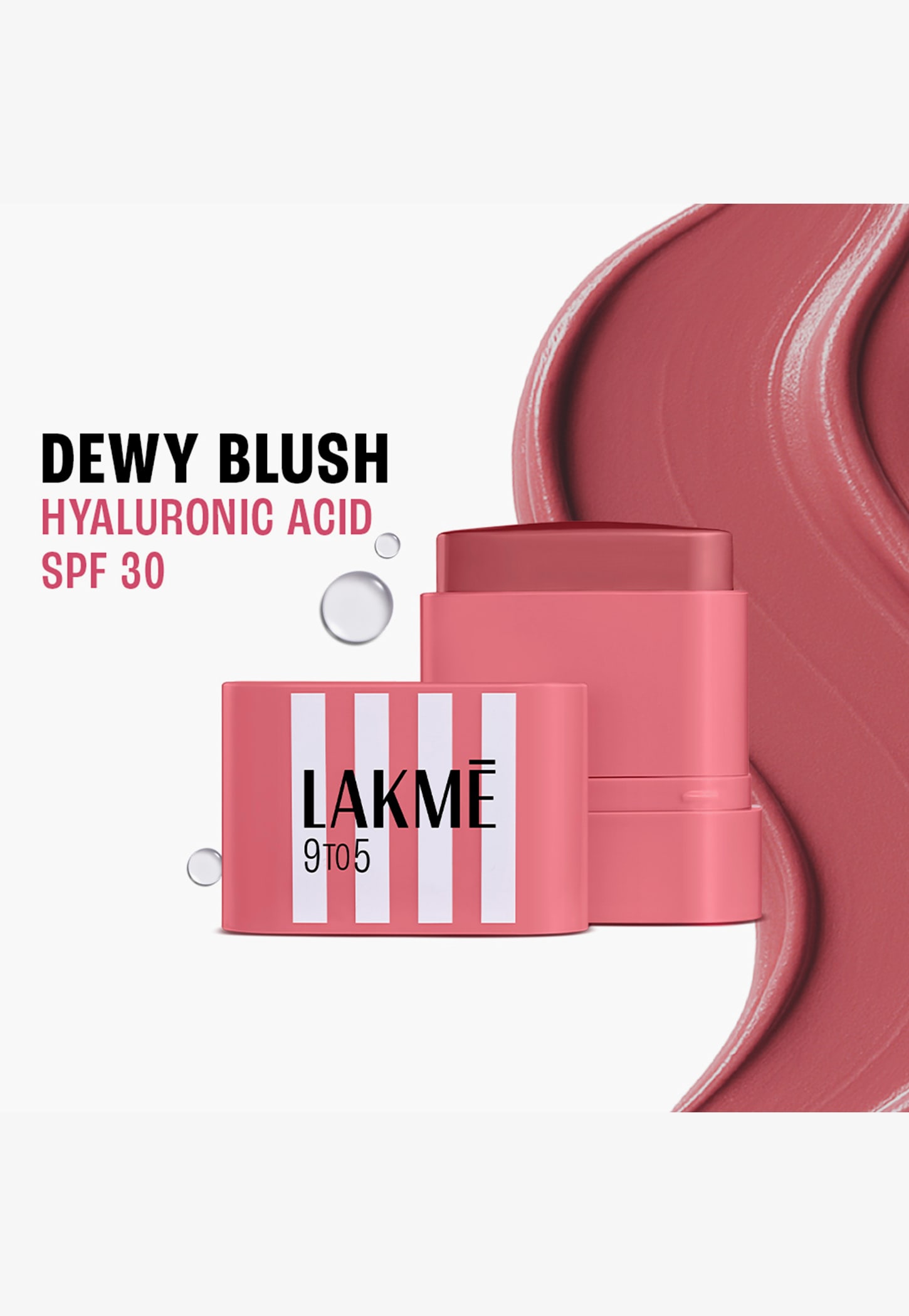 LAKME 9to5 Hya Matte Beach Edit Blush - Vacay Mauve - 8.6g-picture-51