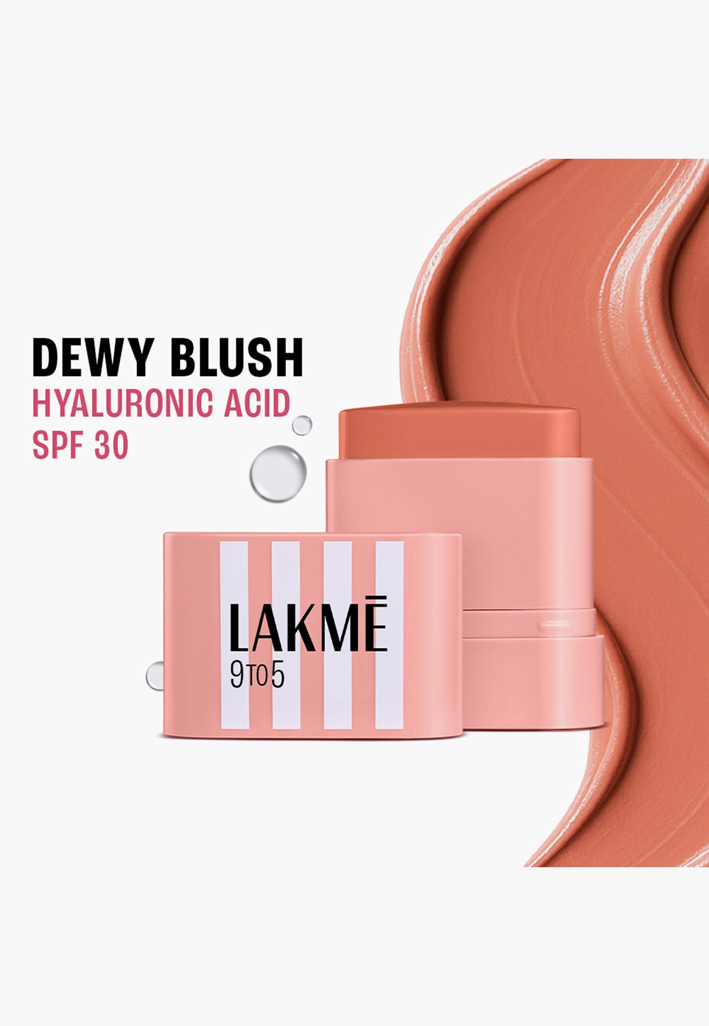 LAKME 9to5 Hya Matte Beach Edit Blush - Weekend Flsh - 8.6g-picture-52