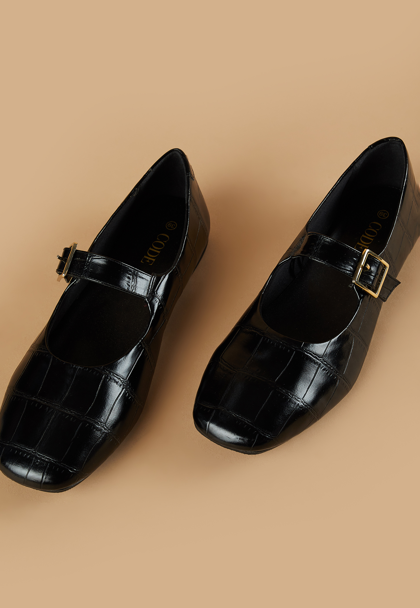 CODE Textured Mary Janes-picture-15