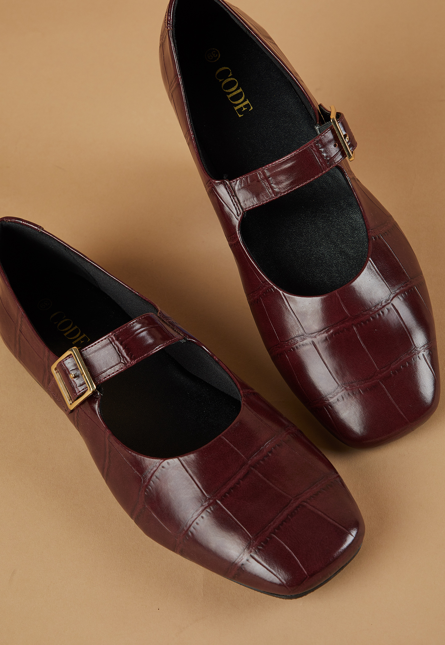 CODE Textured Mary Janes-picture-53