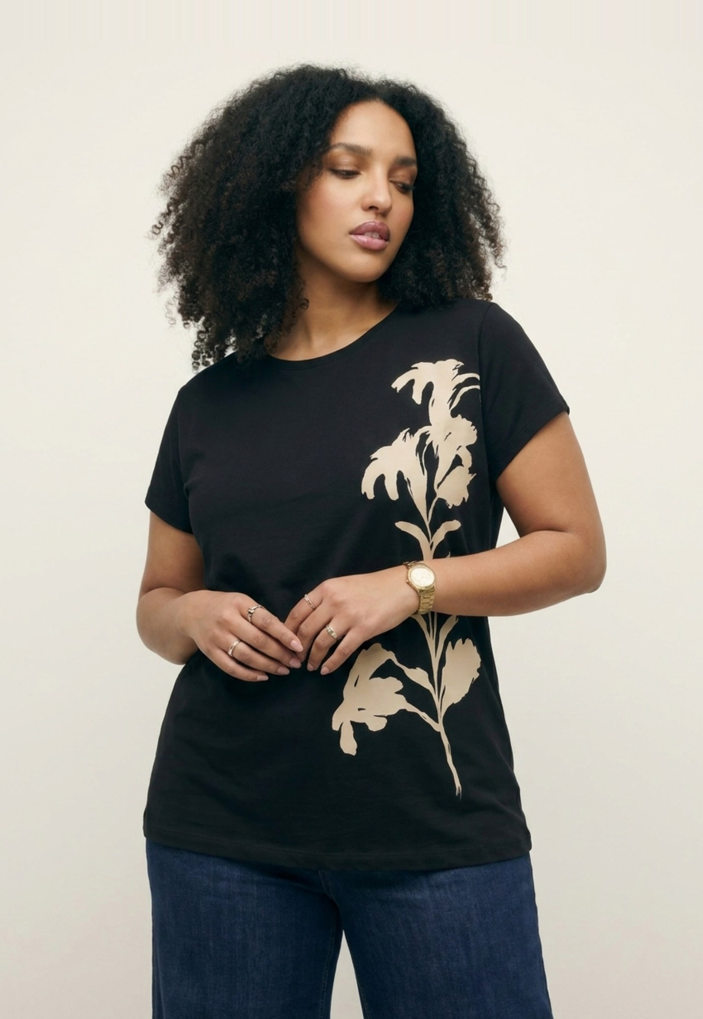 NEXUS Floral Print T-shirt-picture-42