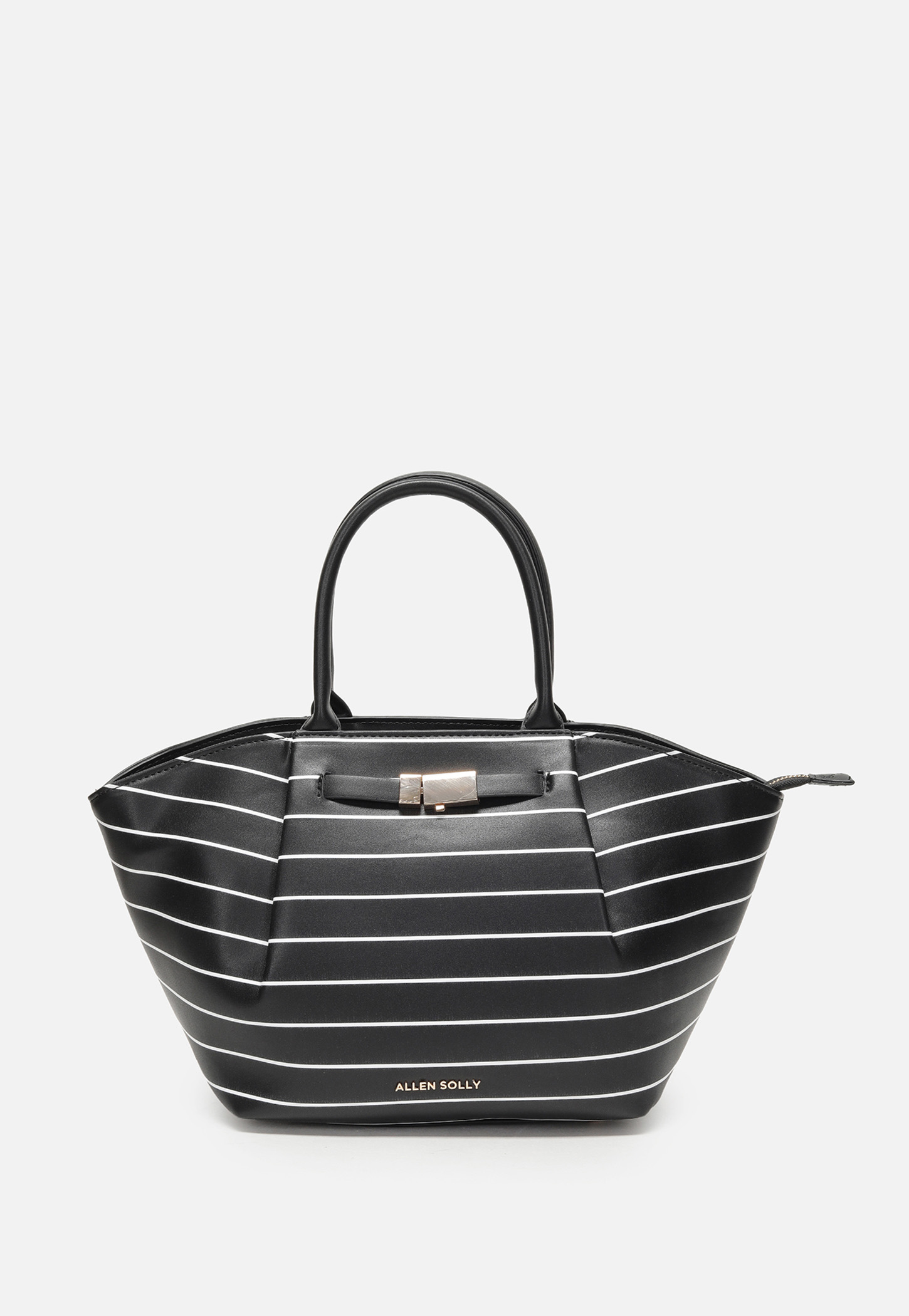 ALLEN SOLLY Striped Handheld Bag-picture-23