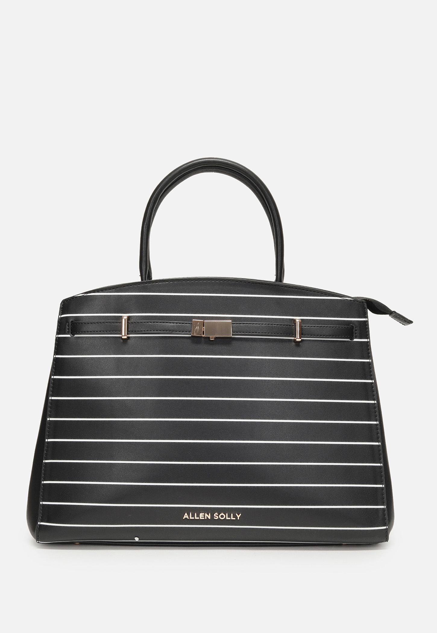 ALLEN SOLLY Striped Handheld Bag-picture-26