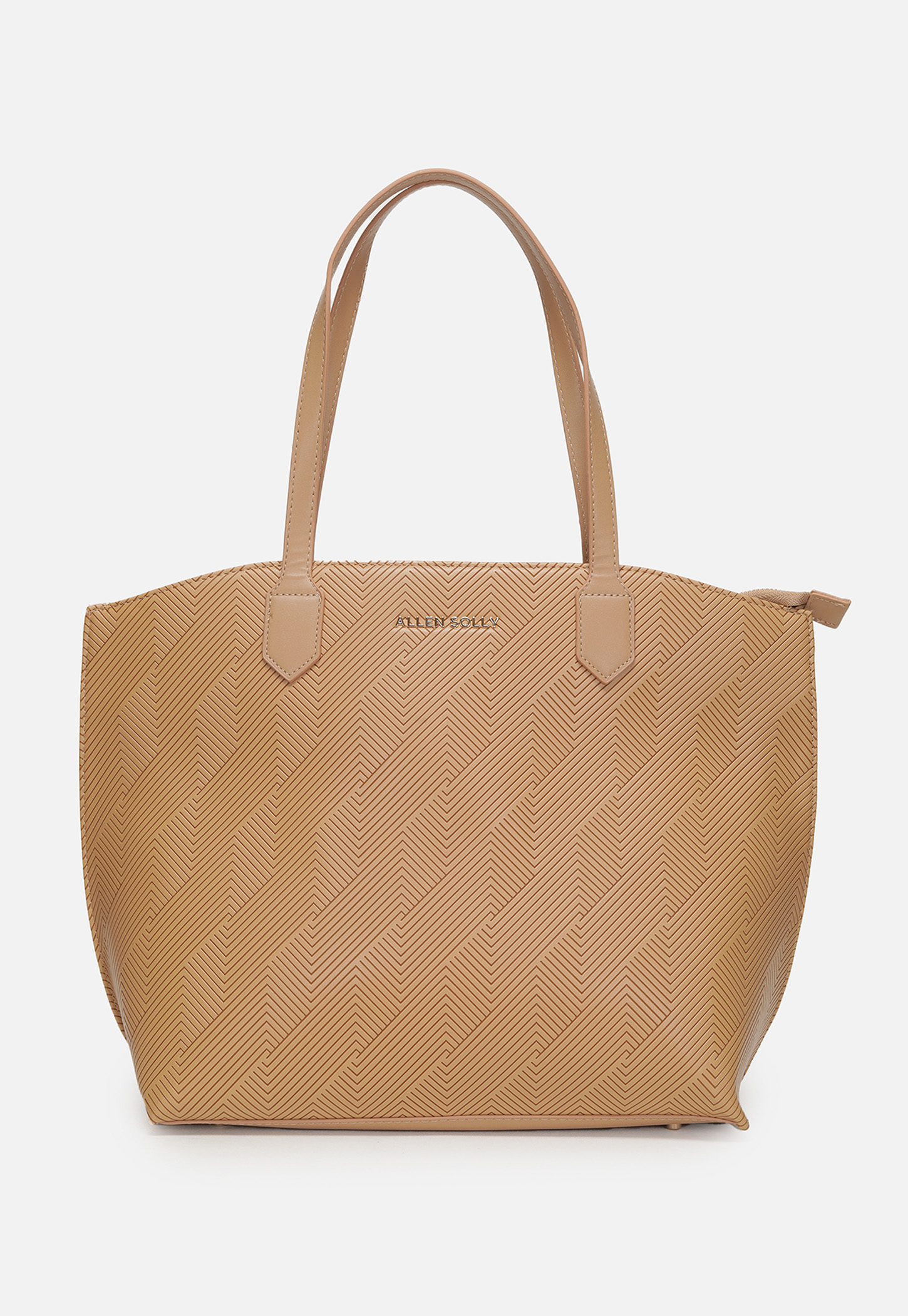 ALLEN SOLLY Textured Handheld Bag-picture-33