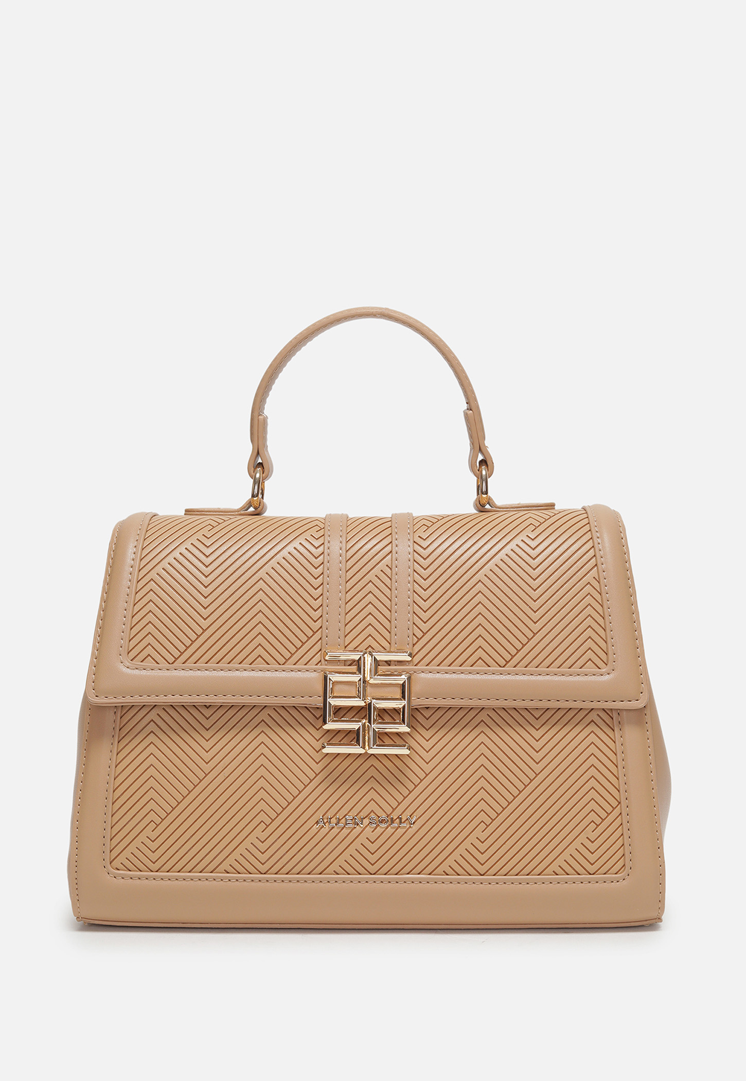 ALLEN SOLLY Textured Handheld Bag-picture-34