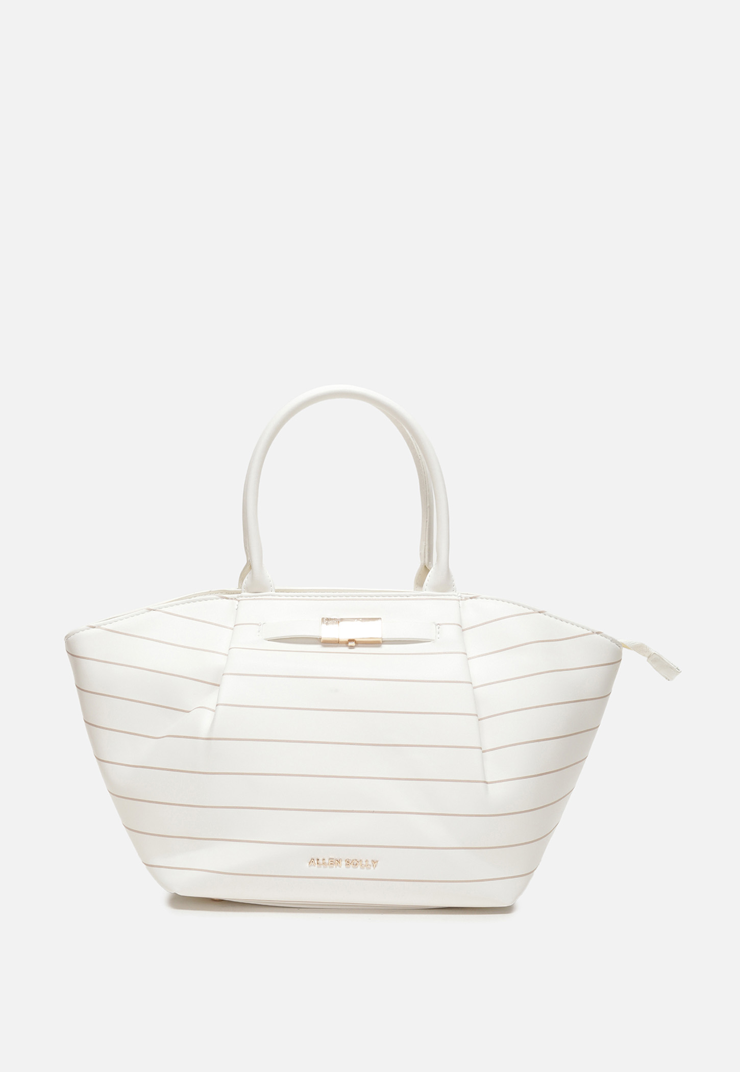 ALLEN SOLLY Striped Handheld Bag-picture-10