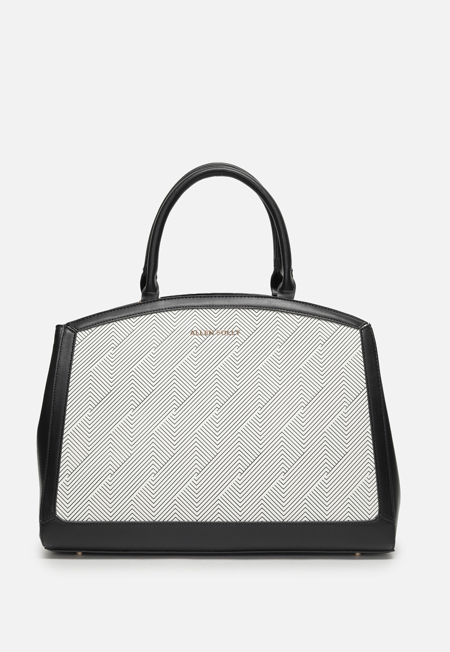 ALLEN SOLLY Textured Handheld Bag-picture-35