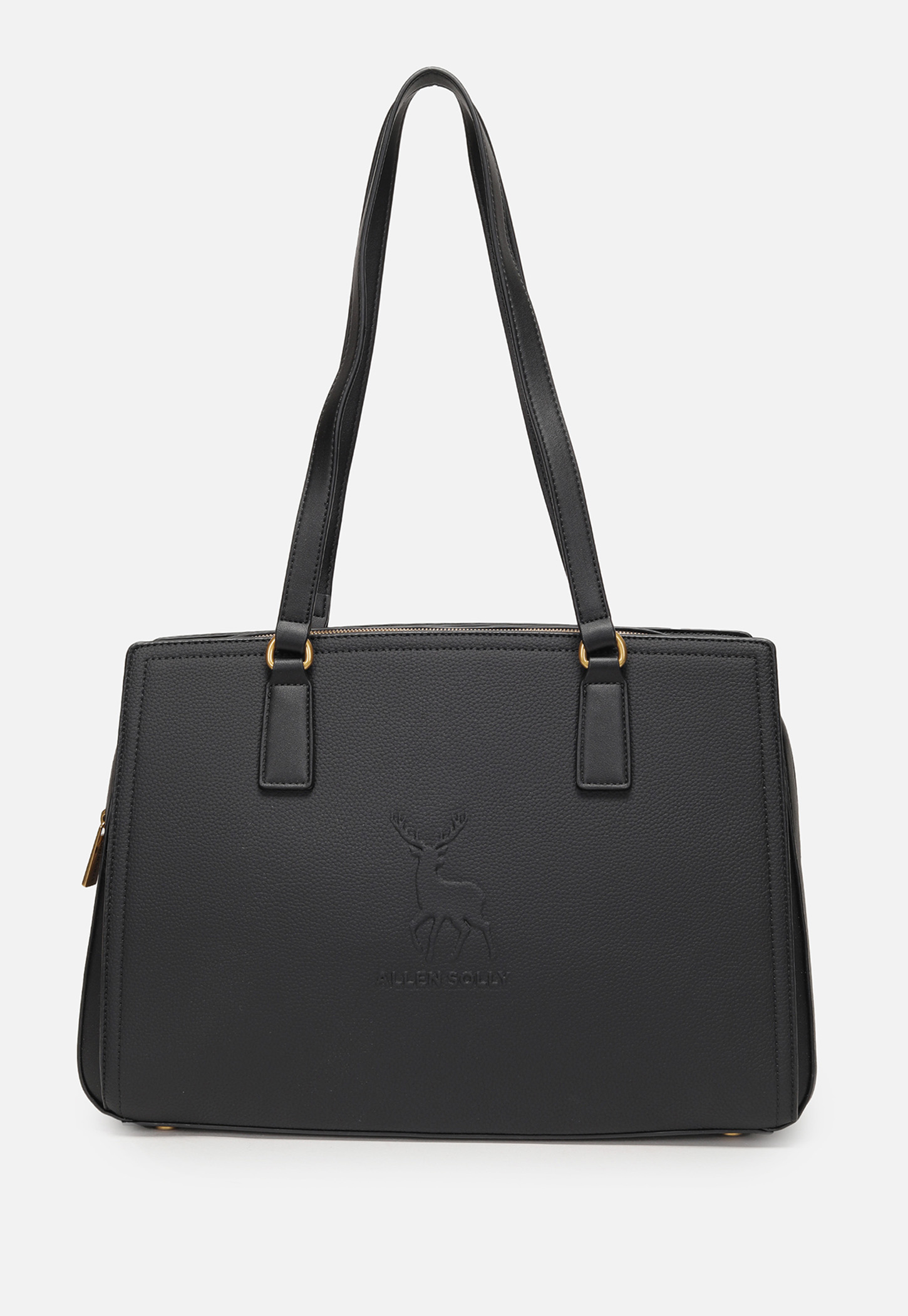 ALLEN SOLLY Solid Laptop Bag