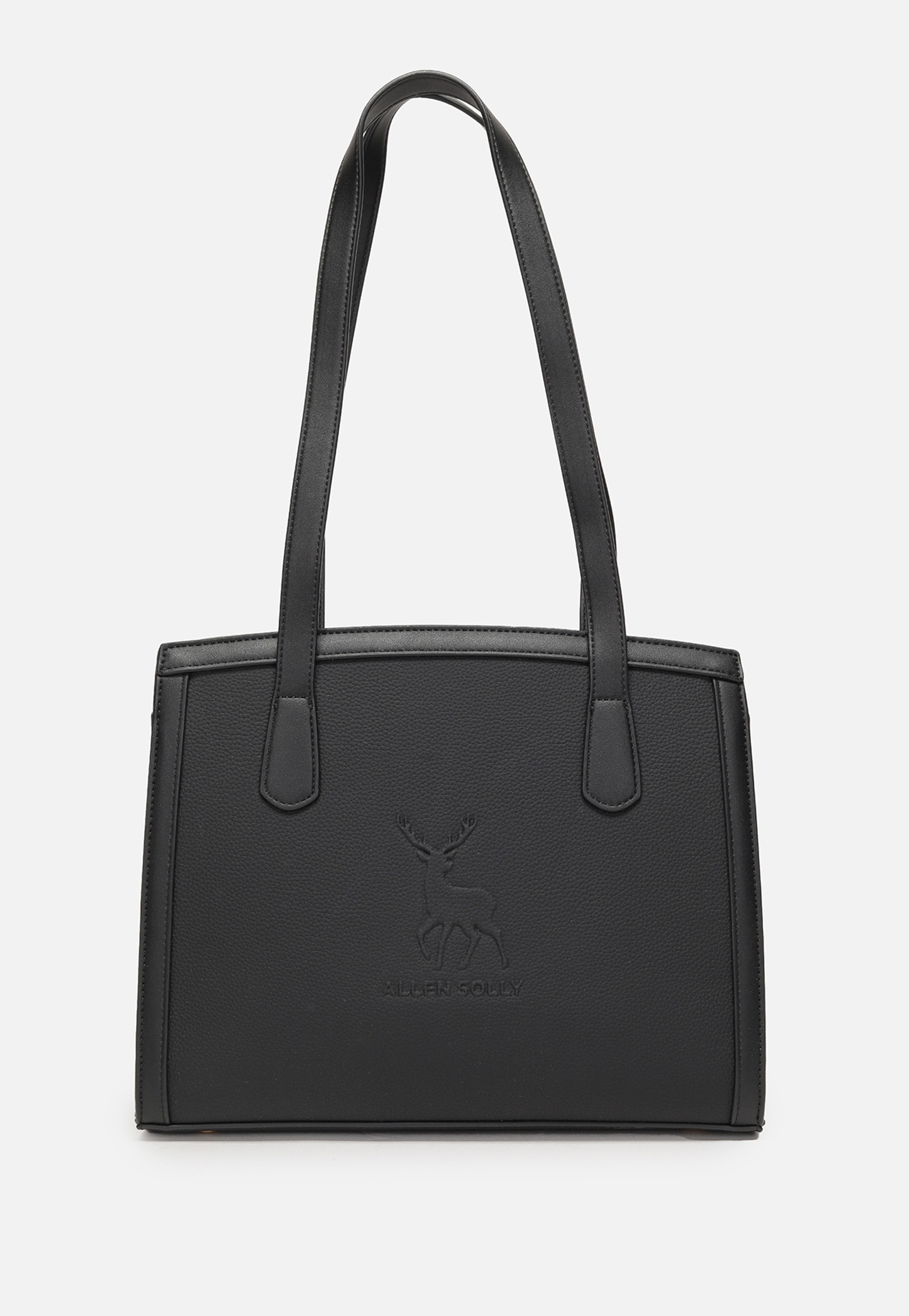 ALLEN SOLLY Solid Laptop Bag