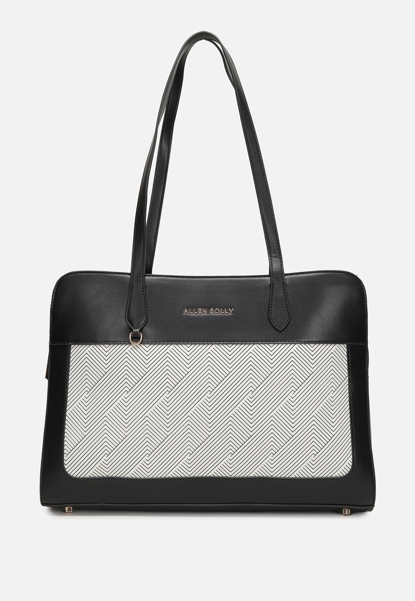 ALLEN SOLLY Patterned Laptop Bag