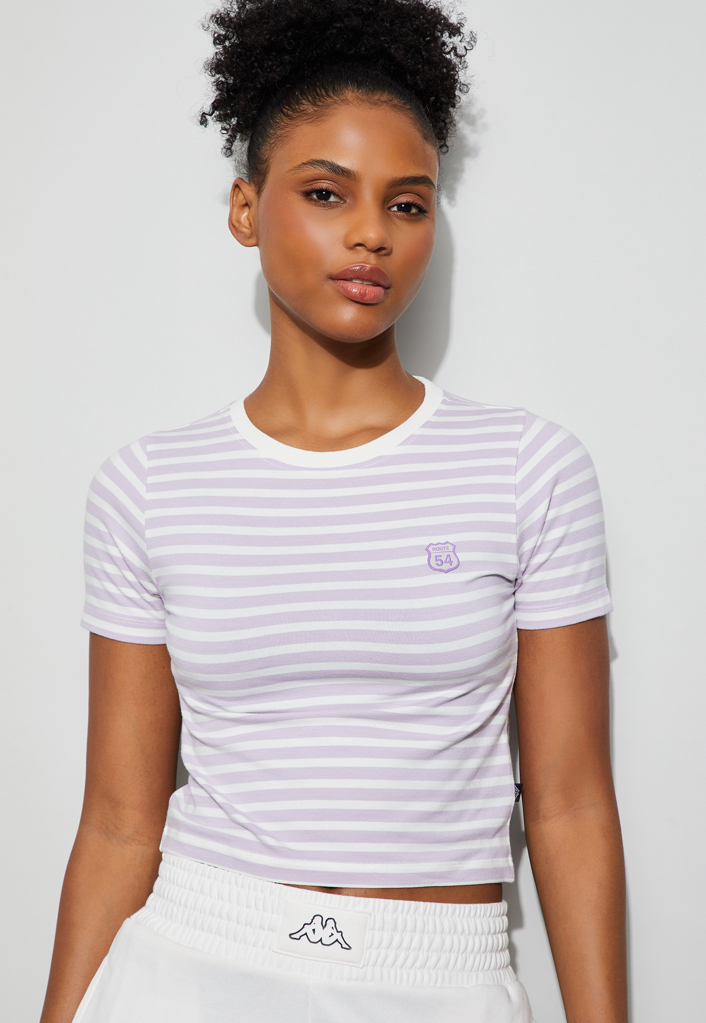 KAPPA Striped Crop T-shirt-picture-44