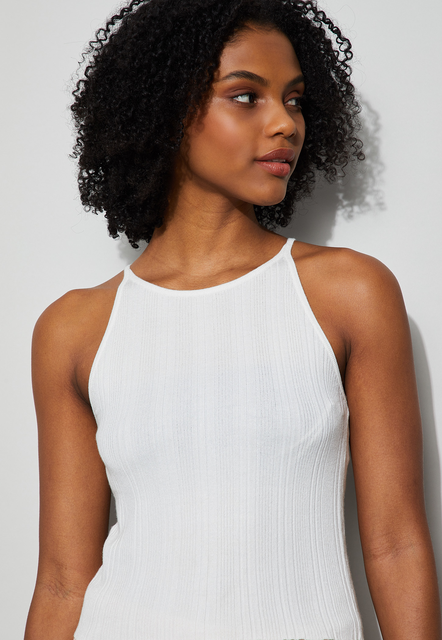 GINGER Ribbed Sleeveless Top-picture-35