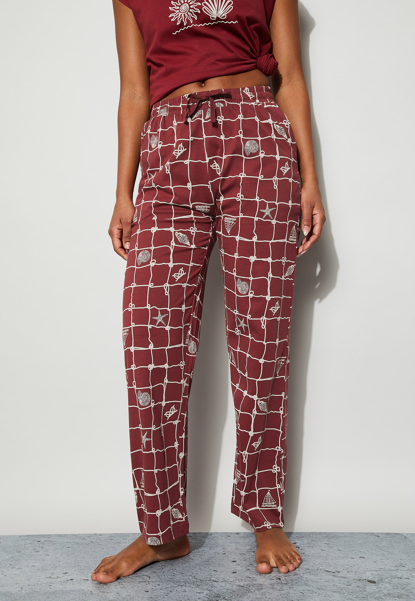 GINGER Nautical Print Pyjamas-picture-38