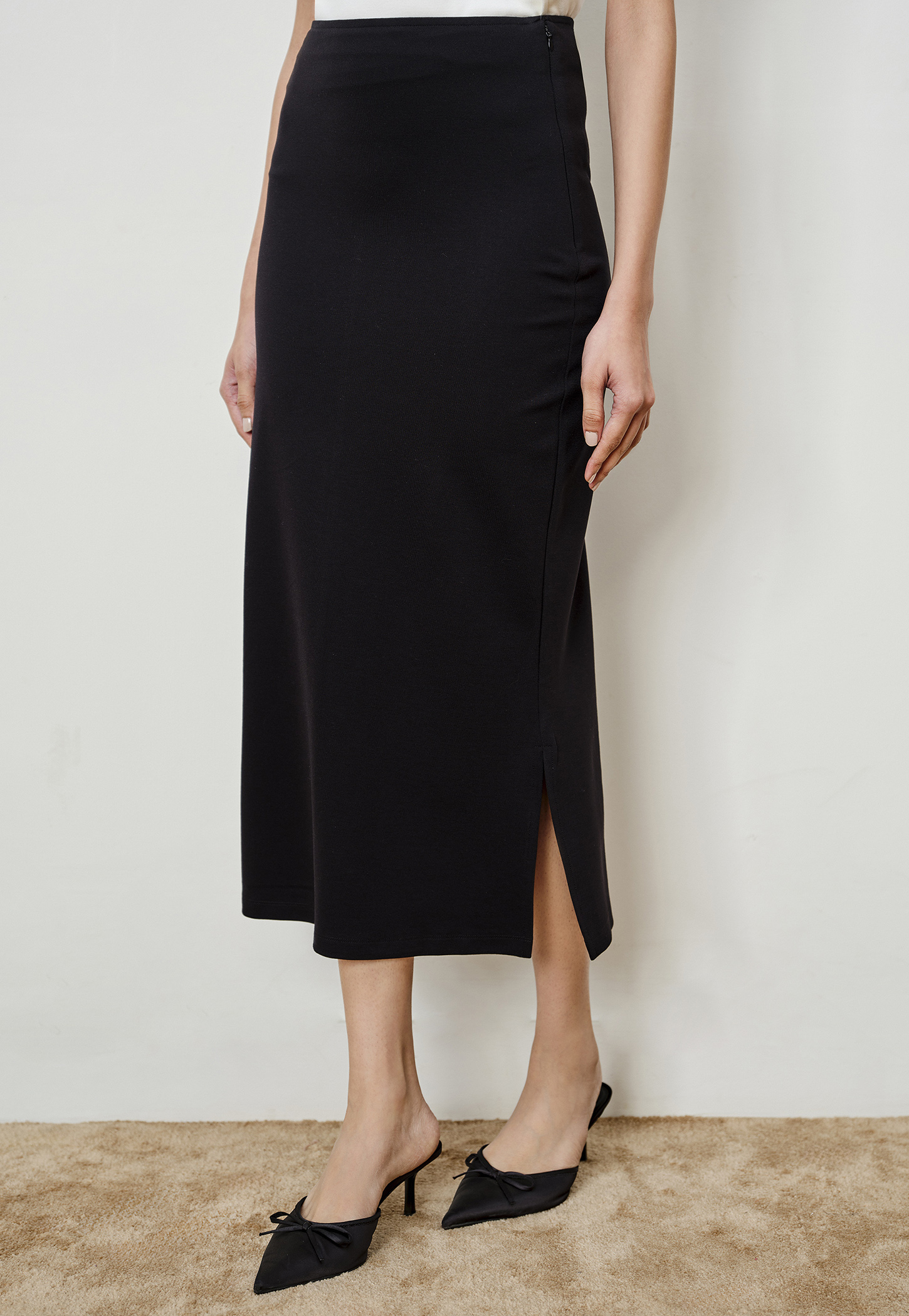 AND Solid Midi Skirt-picture-12